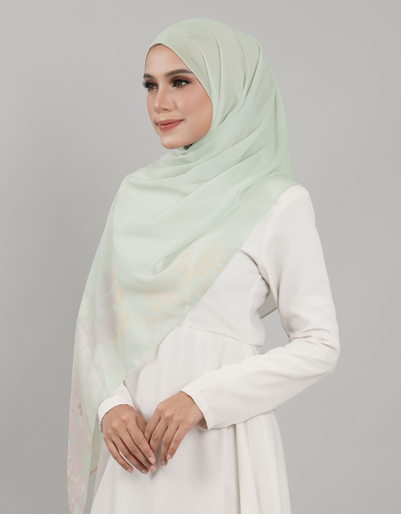 Sutra Shawl Printed - 07 Alamanda