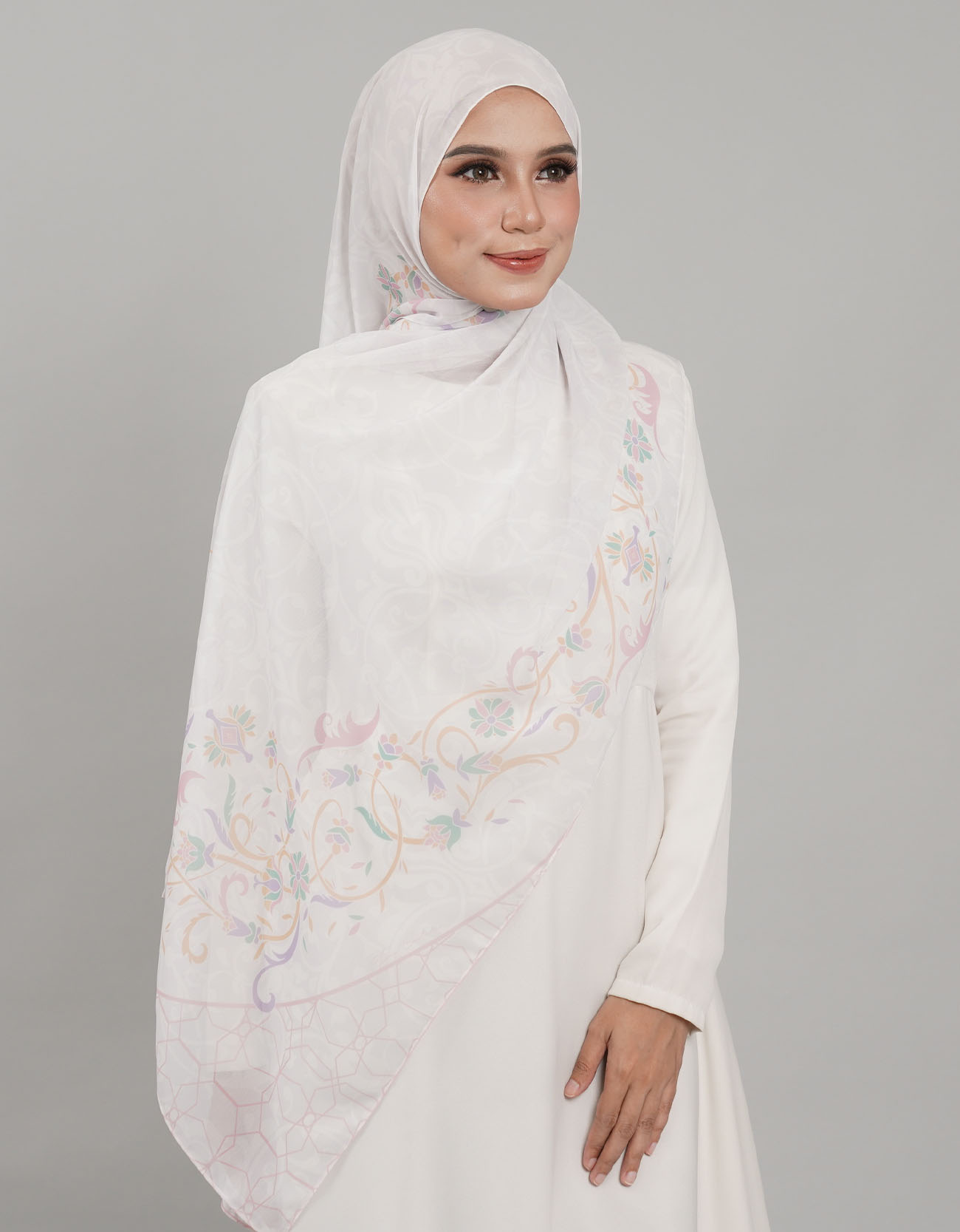 Sutra Shawl Printed - 15 Puring