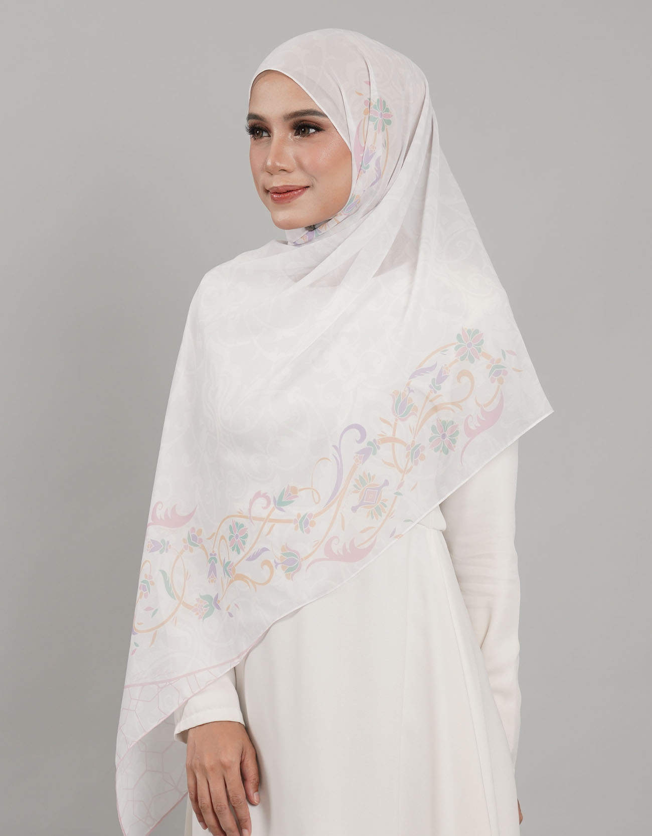 Sutra Shawl Printed - 15 Puring