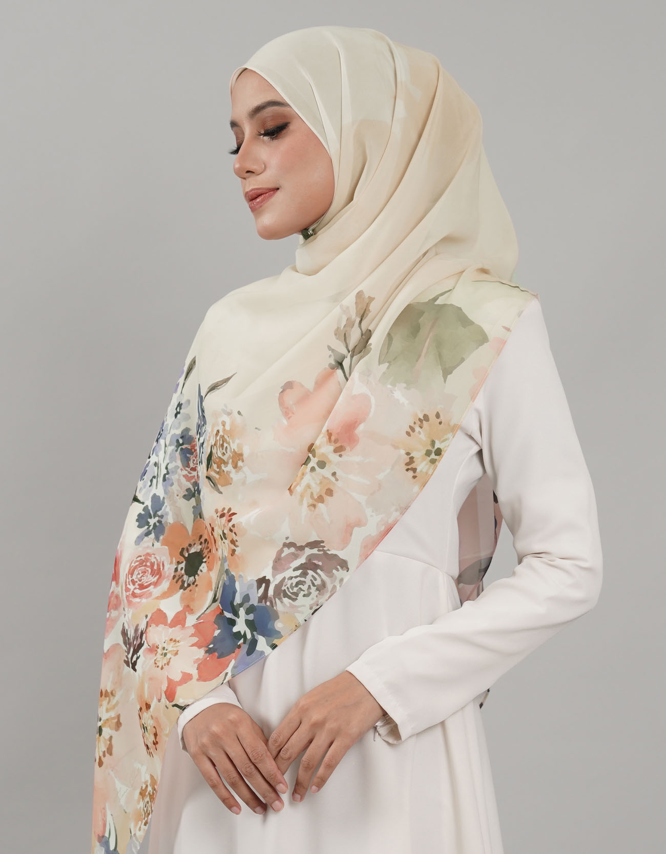 Sutra Shawl Printed - 11 Seruni