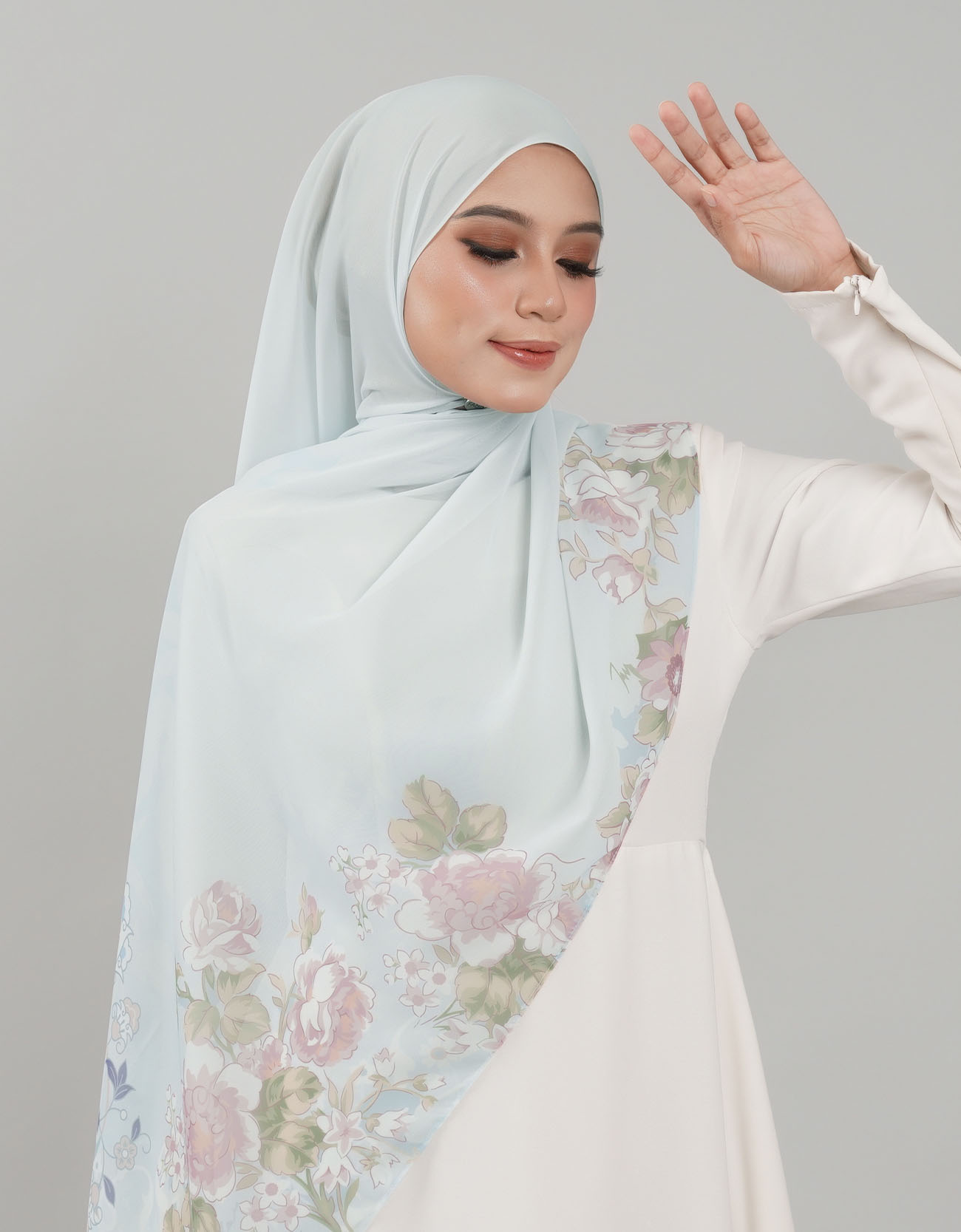 Sutra Shawl Printed - 03 Lily