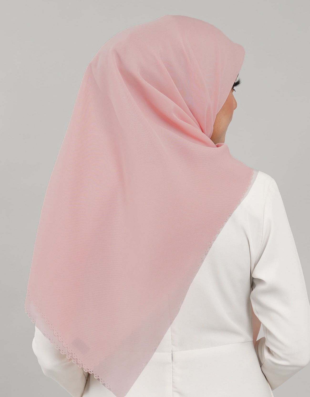 Feena Bawal Plain - 07 Pink