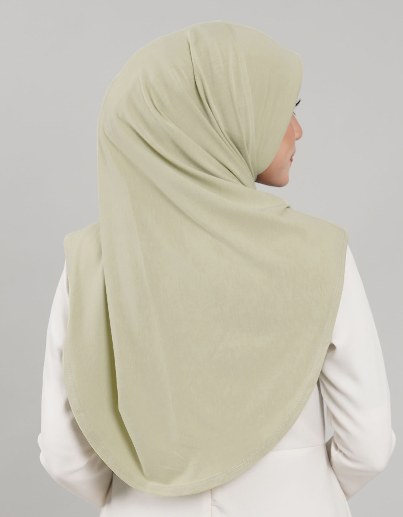 Express Hijab Damia Plain - 08 Tea Green