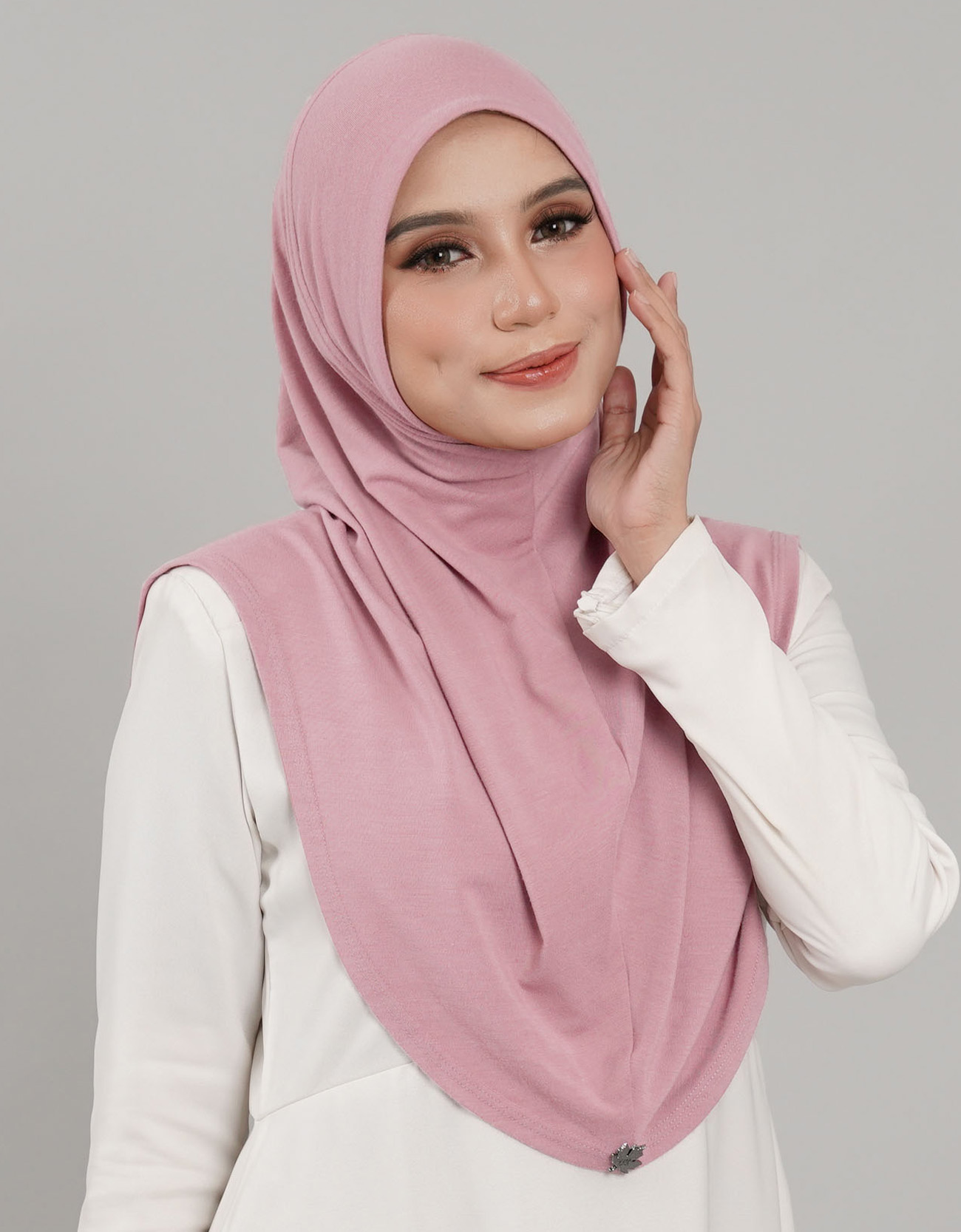 Express Hijab Damia Plain - 13 Pastel Candy&w=300&zc=1