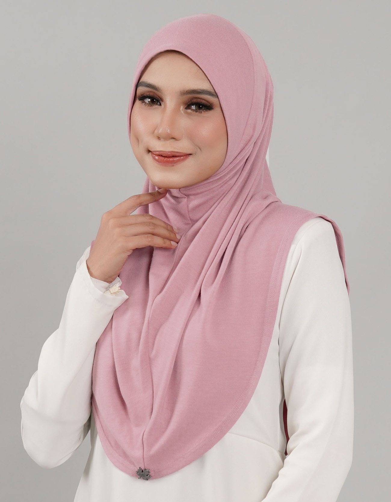 Express Hijab Damia Plain - 13 Pastel Candy