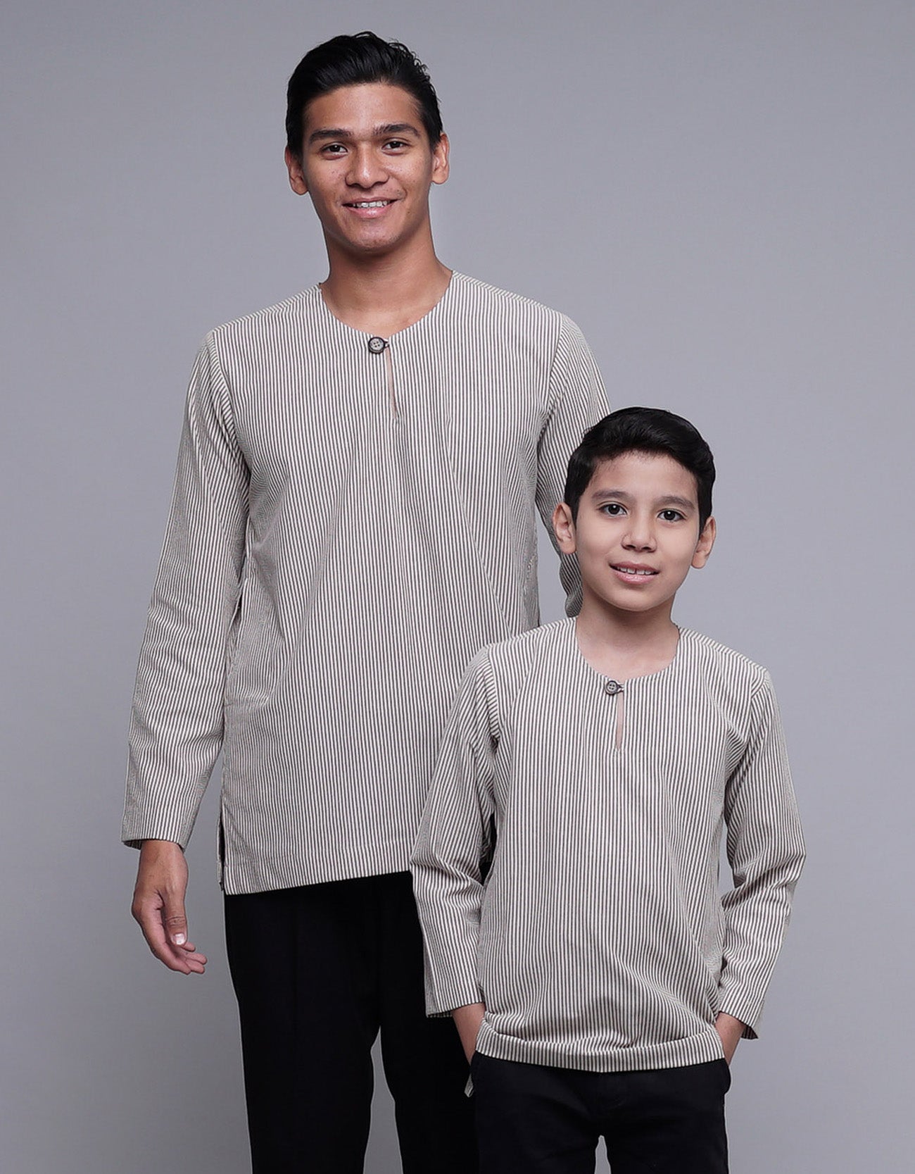 Andika Kurta Kids Cotton Malabar Stripe