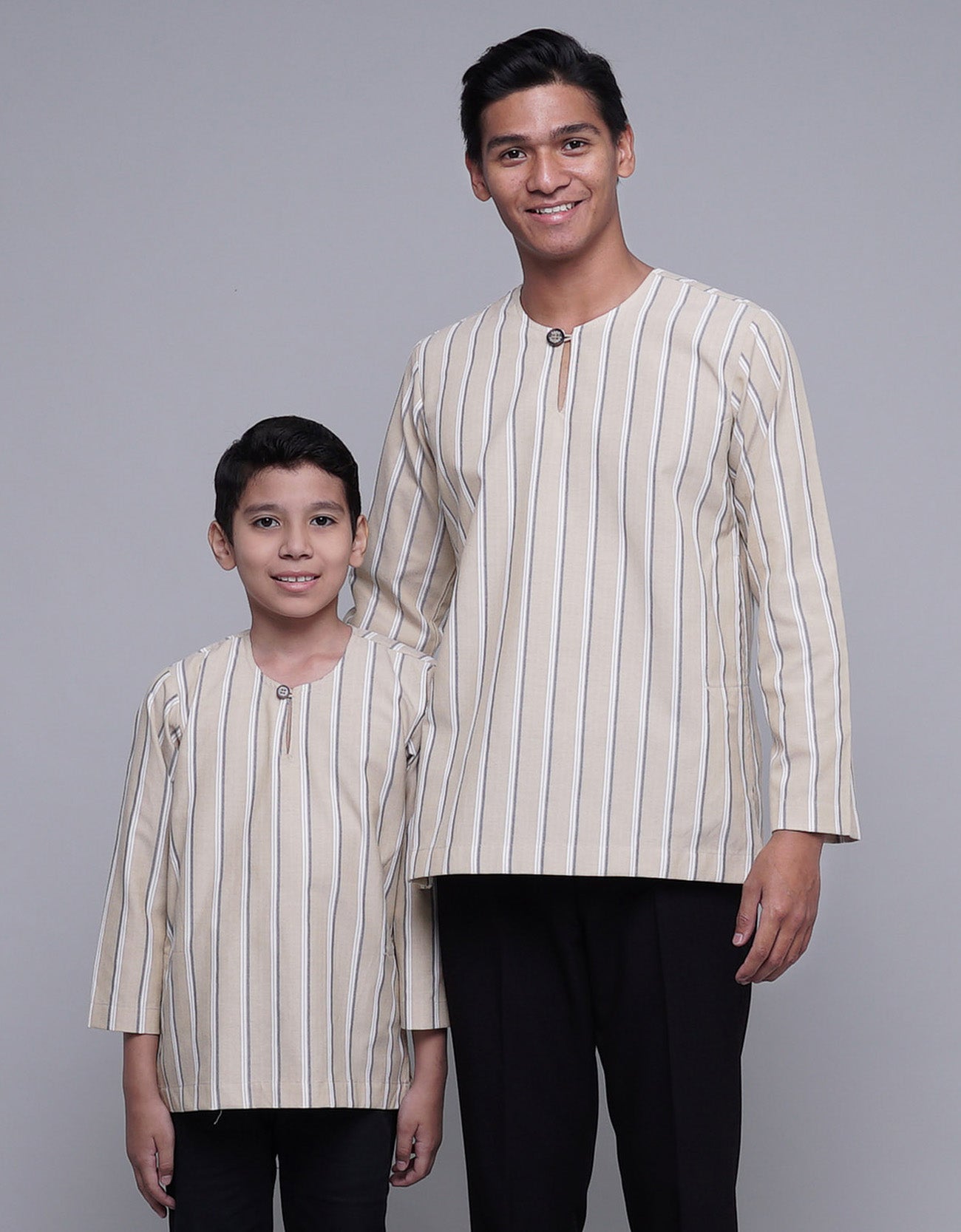 Arjuna Kurta Kids Pencil Stripe