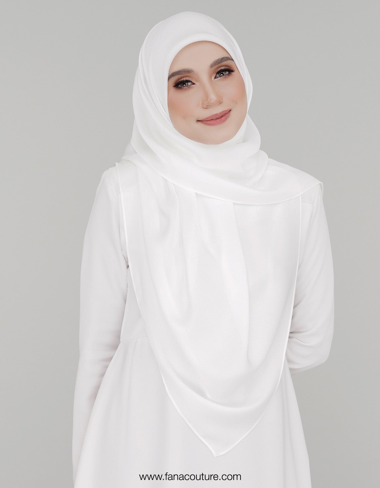 Naura Bawal Plain - 01 Marshmallow