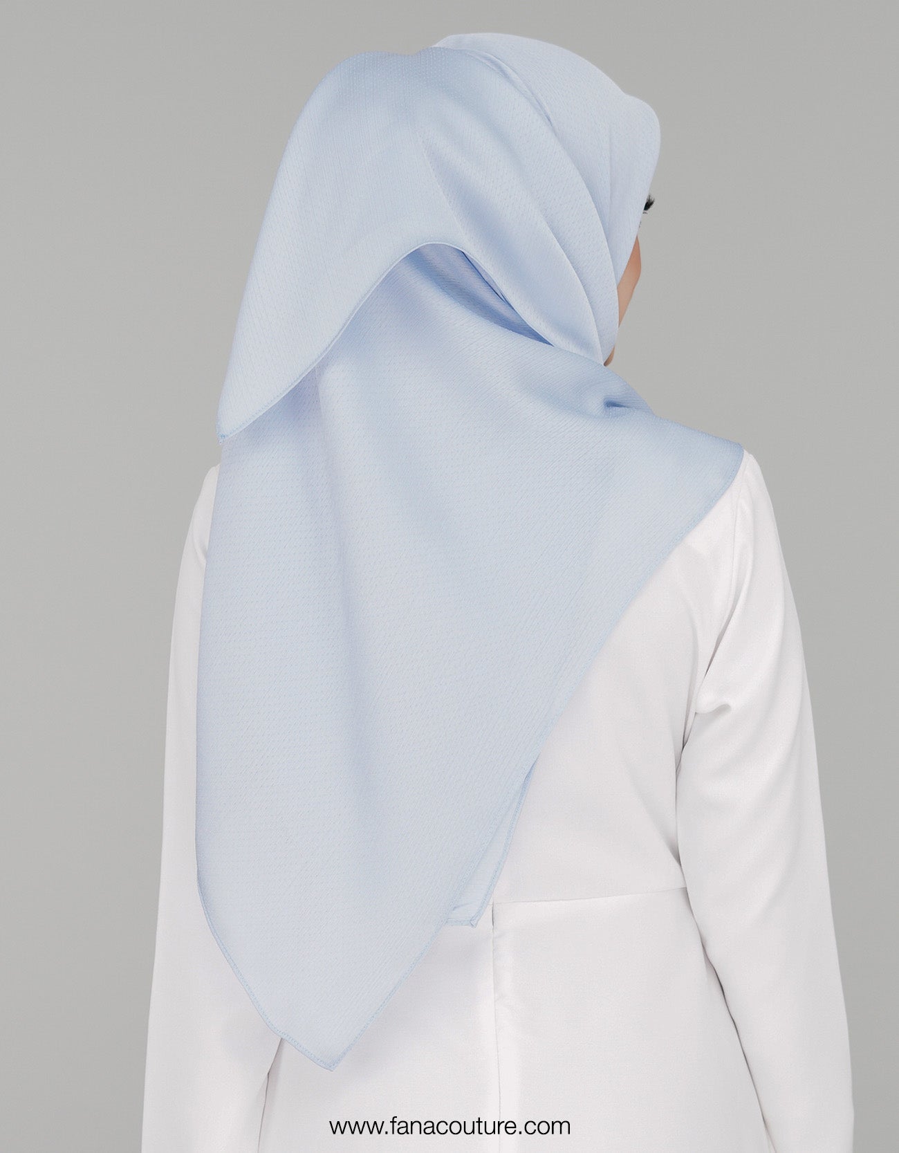 Naura Bawal Plain - 04 Light Steel Blue