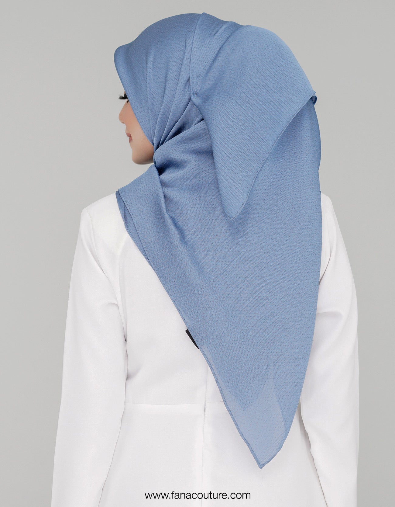 Naura Bawal Plain - 05 Blue Grey