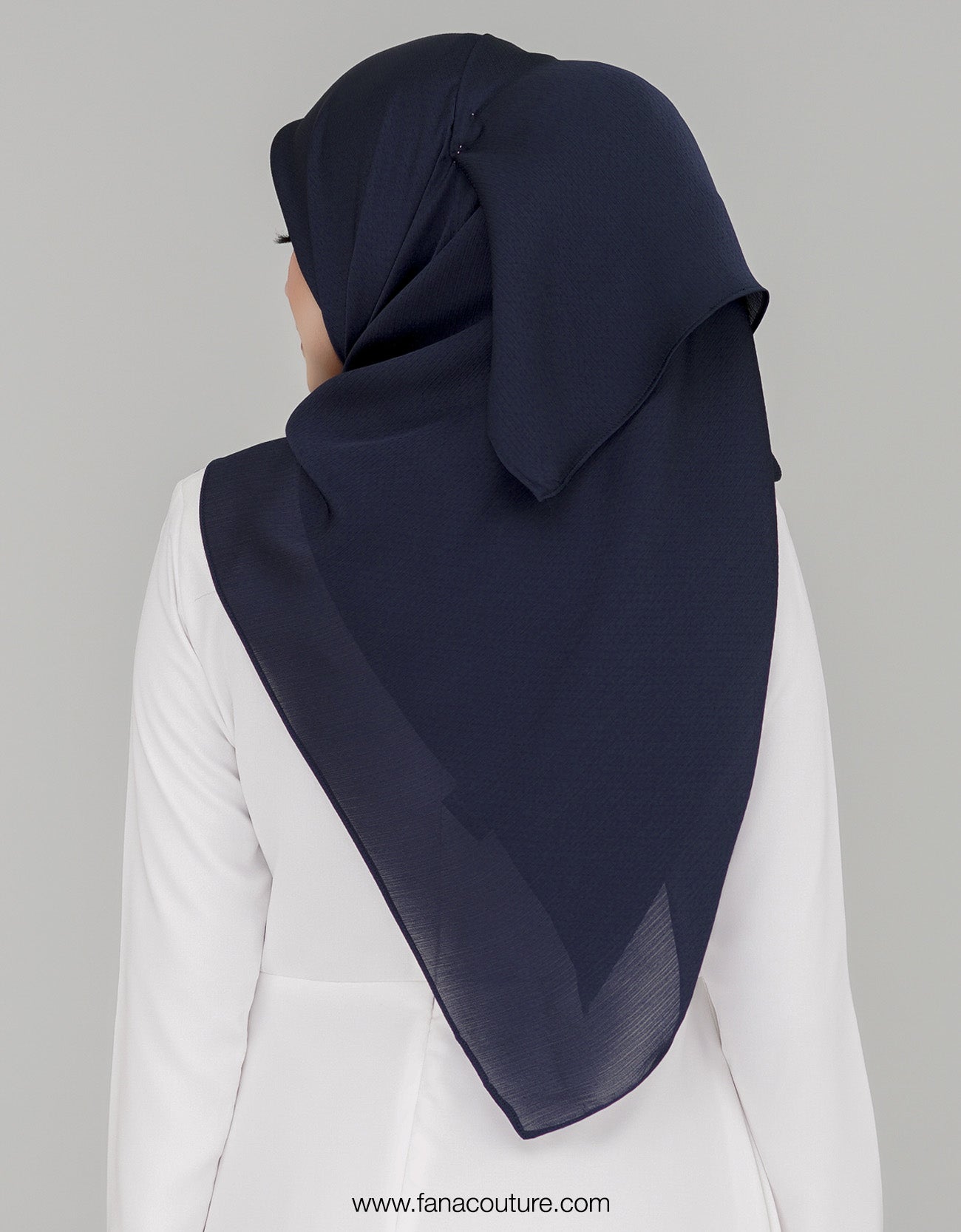 Naura Bawal Plain - 06 Midnight Blue