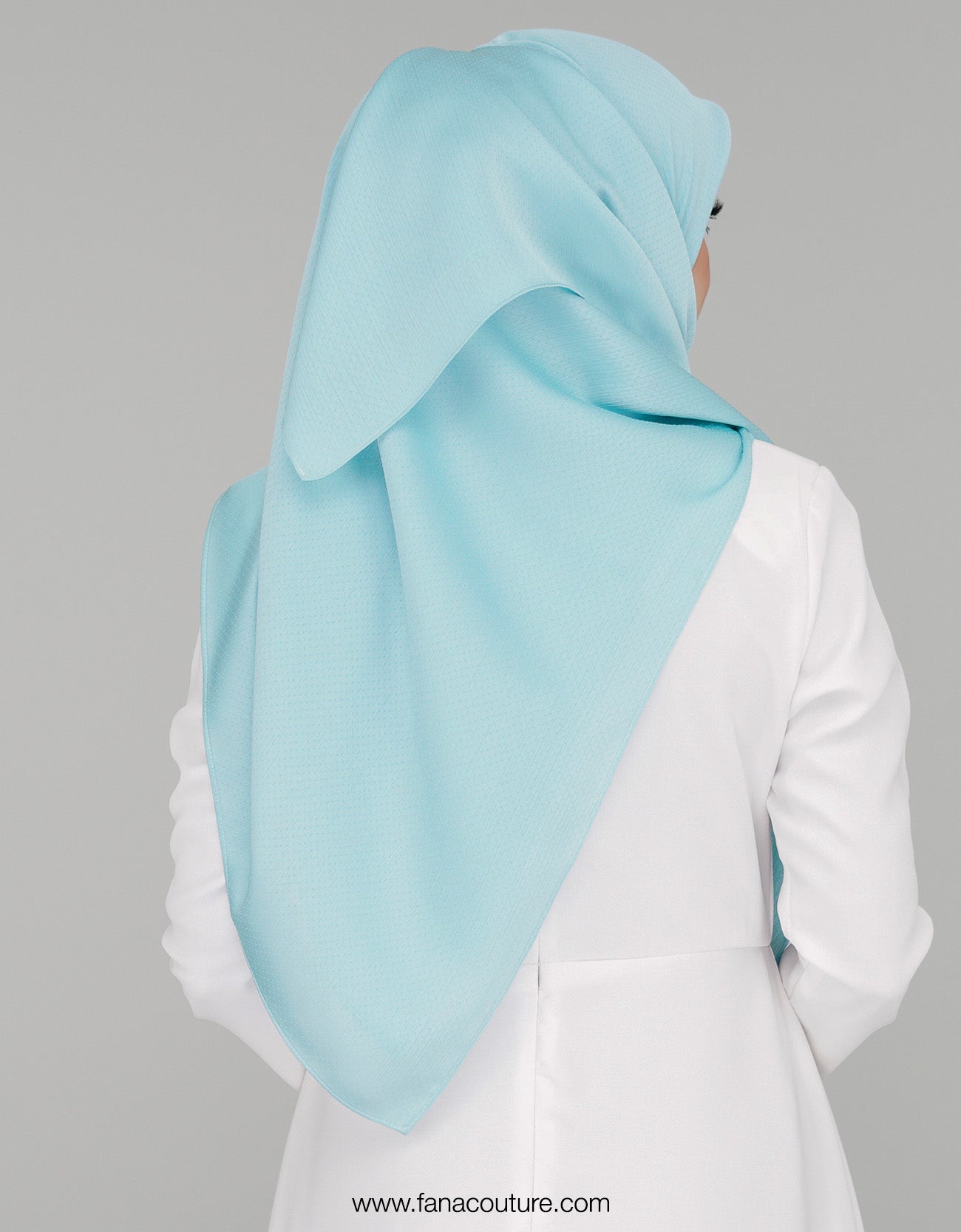 Naura Bawal Plain - 07 Arctic Blue