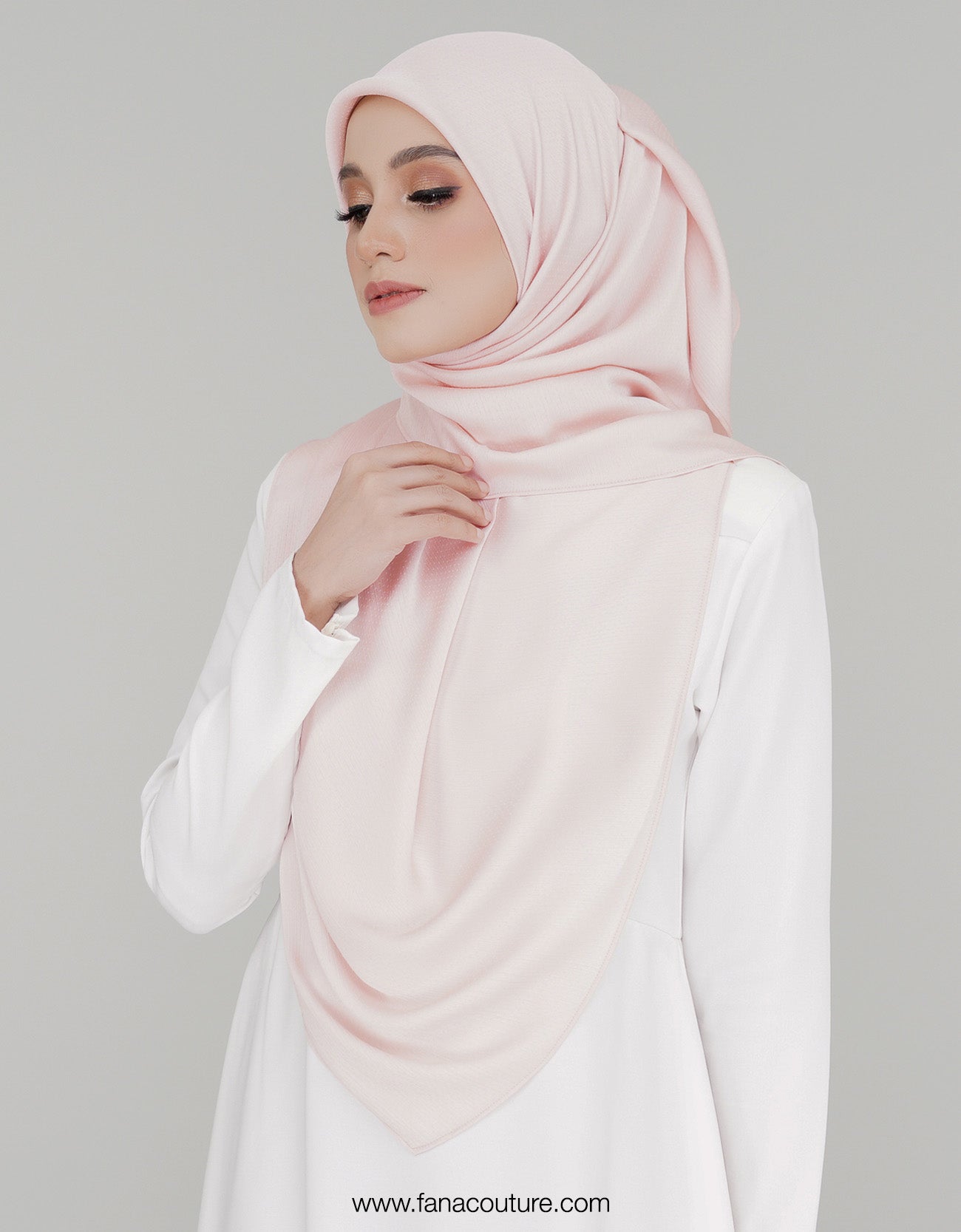 Naura Bawal Plain - 14 Apricot