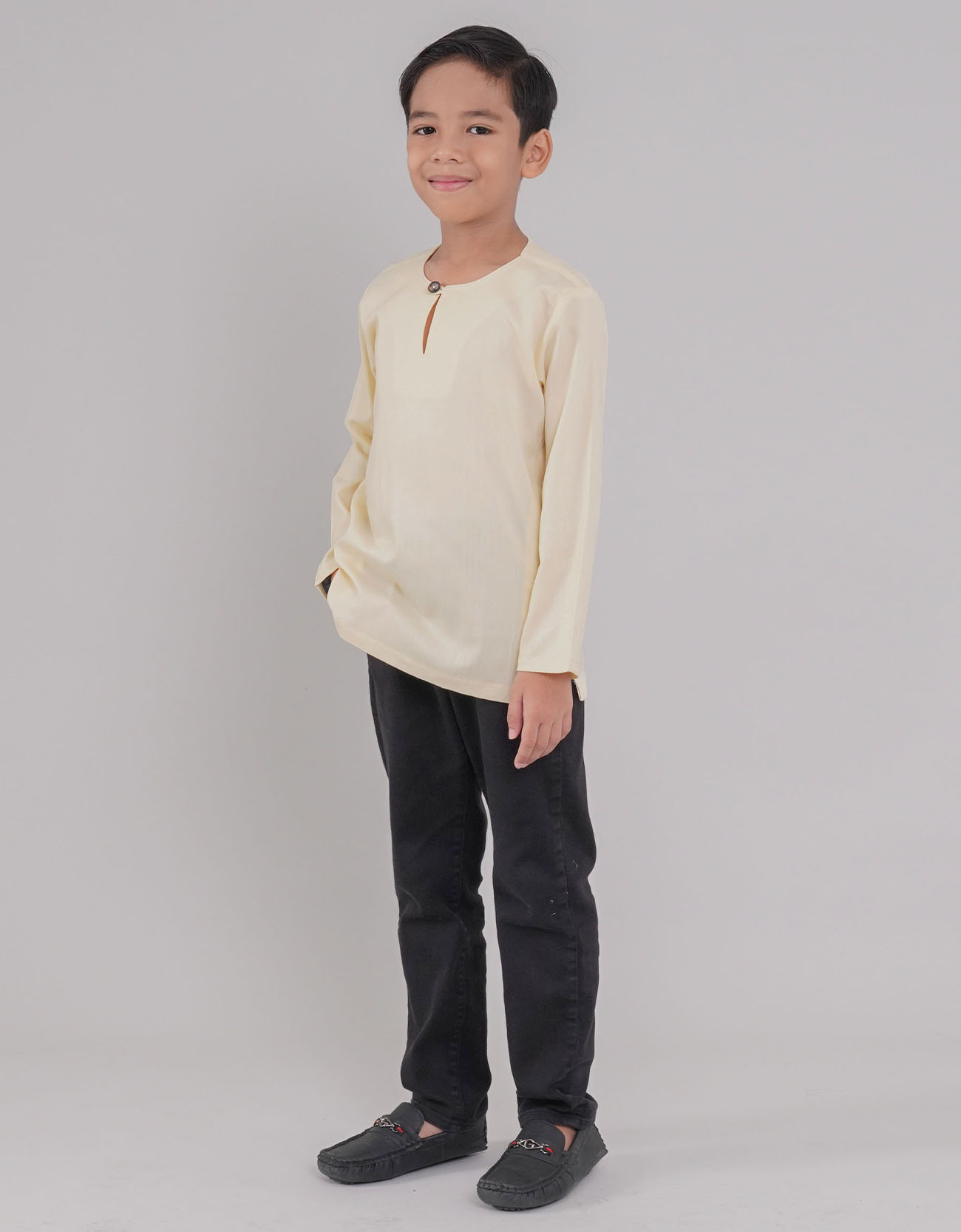 Kurta Furqan Kids - 02 Cream