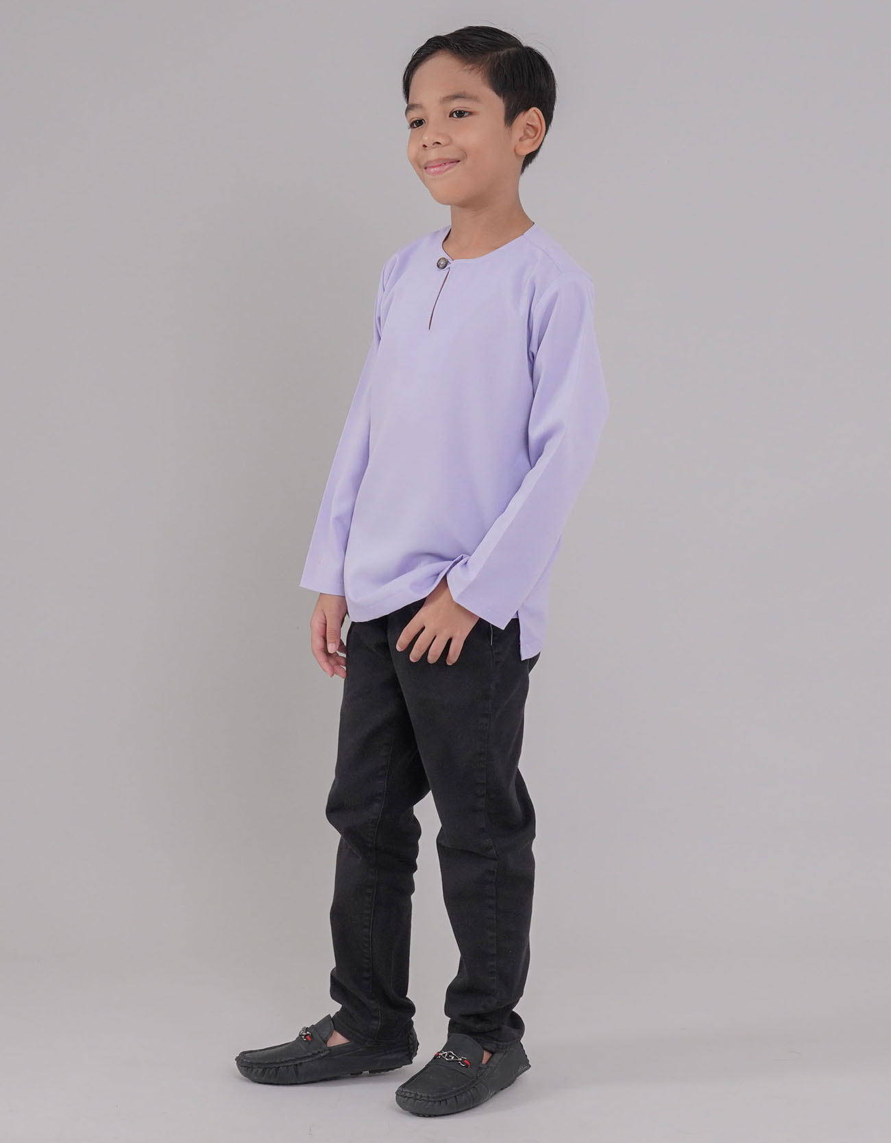 Kurta Furqan Kids - 01 Lilac