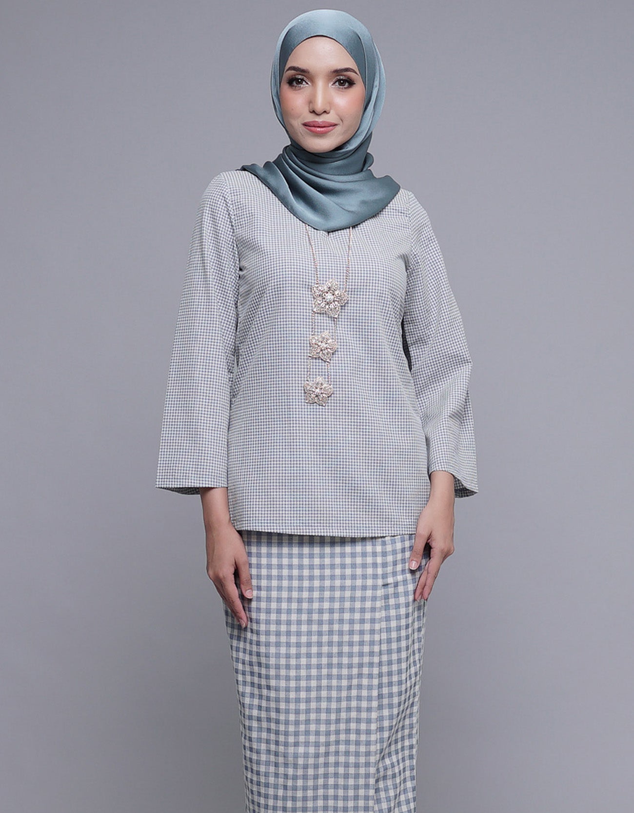 Cendana Kurung Kedah Adult Cotton