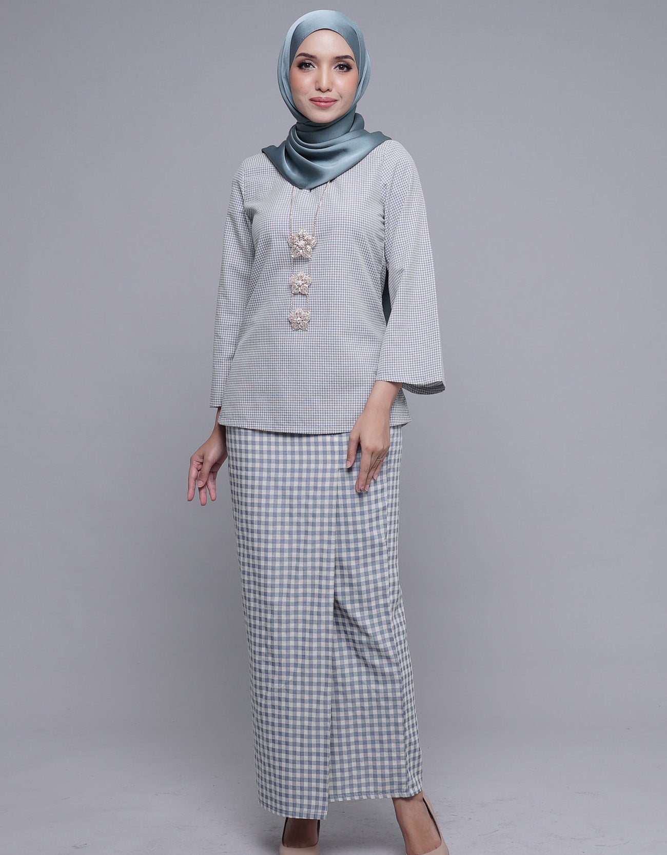 Cendana Kurung Kedah Adult Cotton