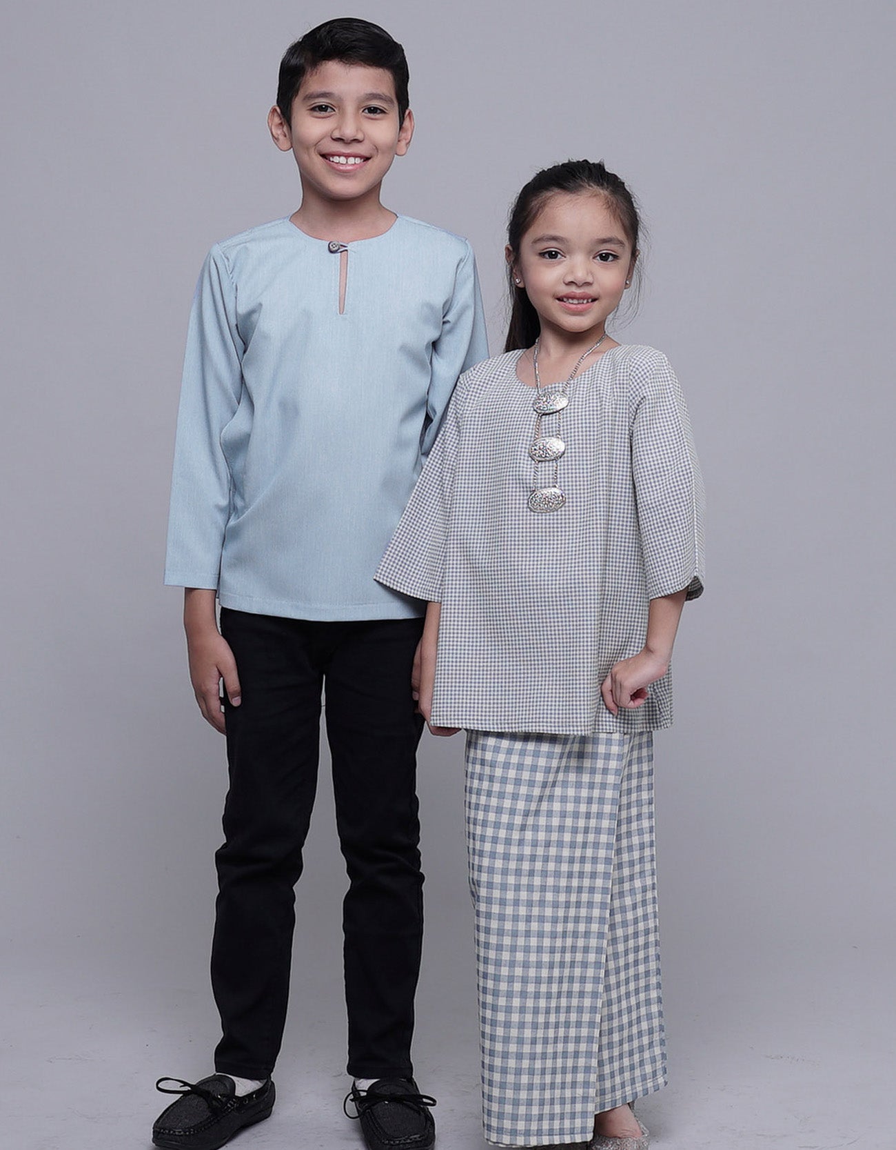 Cendana Kurung Kedah Kids Cotton