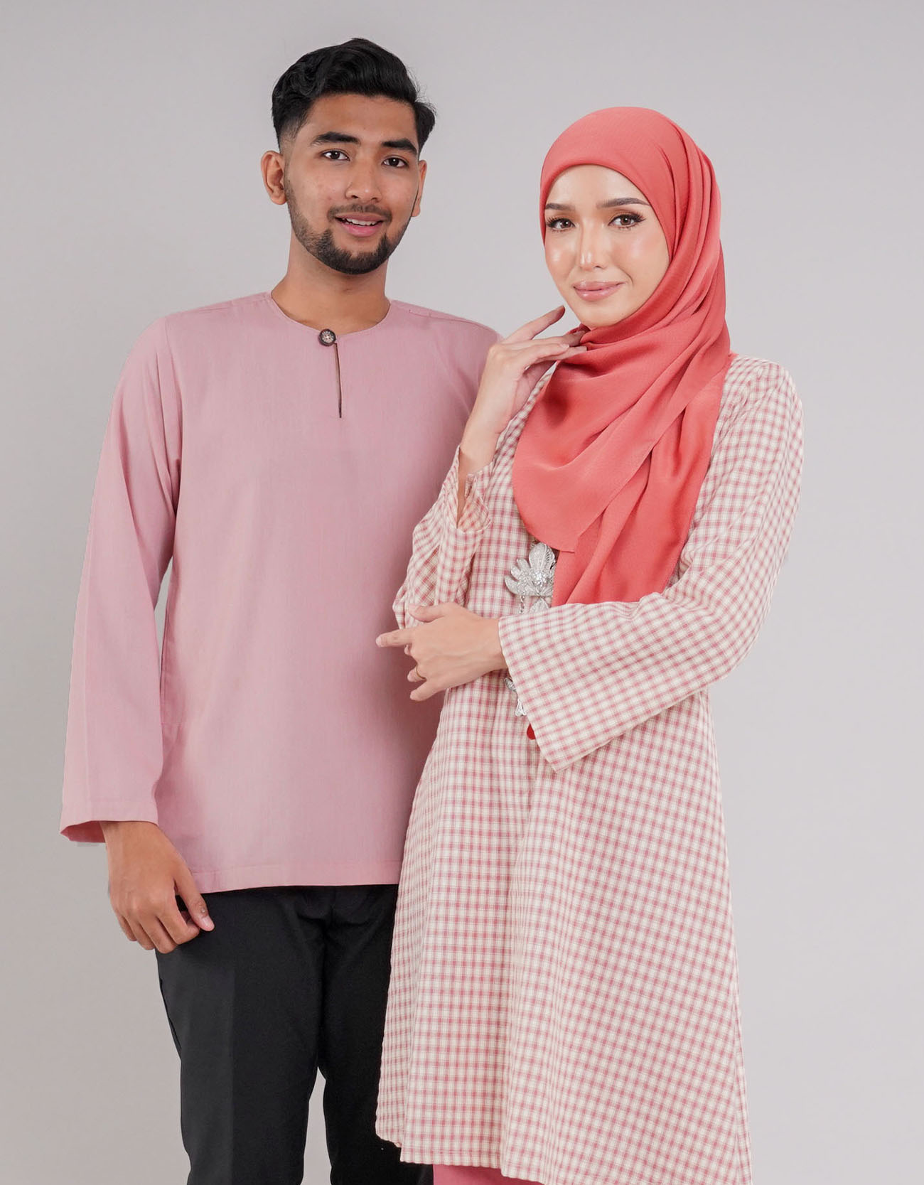 Puspa Kurung Riau Adult - 02 Pink