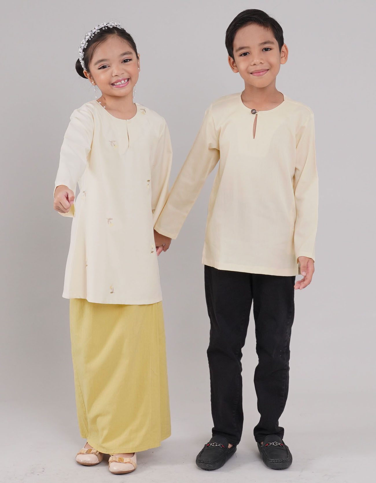 Teratai Kurung Riau Kids - 02 Yellow