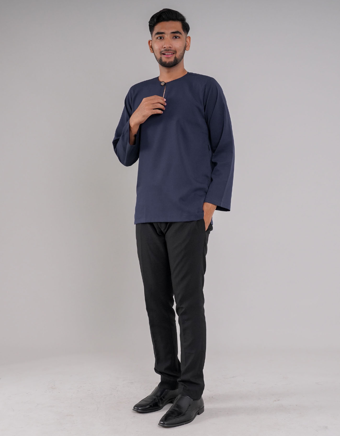 Kurta Furqan Adult - 04 Navy Blue