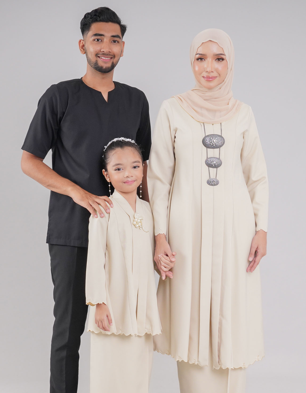 Embun Kebarung Kids Marle Cotton - 01 Thick Cream