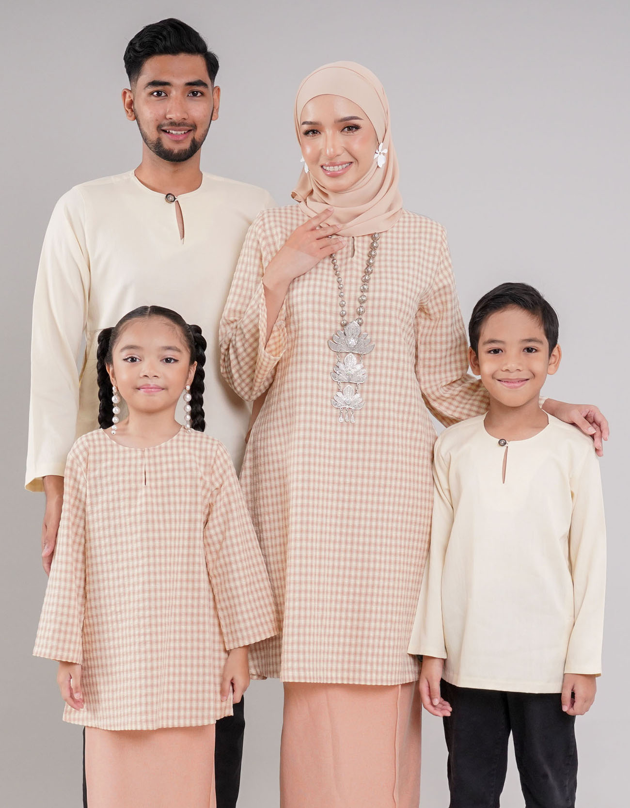 Puspa Kurung Riau Kids - 01 Orange