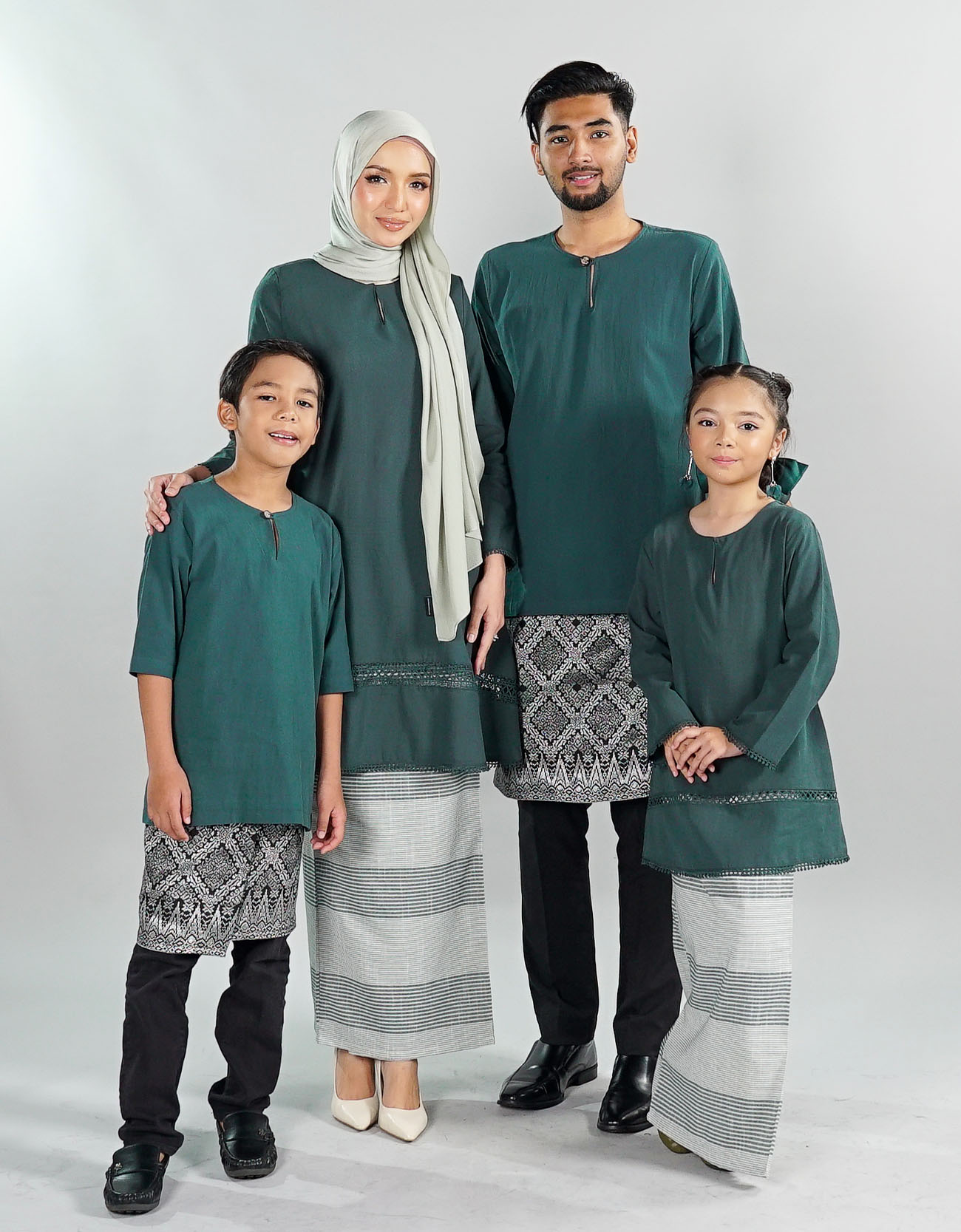 Aurora Kurung Riau - 03 Emerald Green