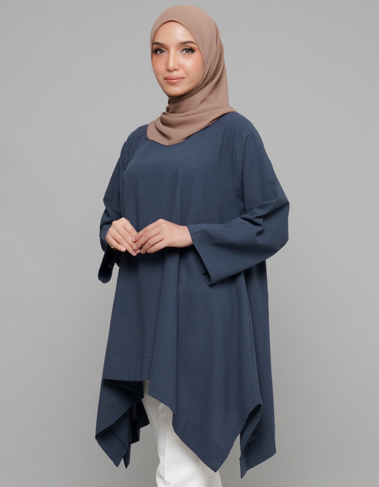 Lily Blouse Cotton Loose Ironless