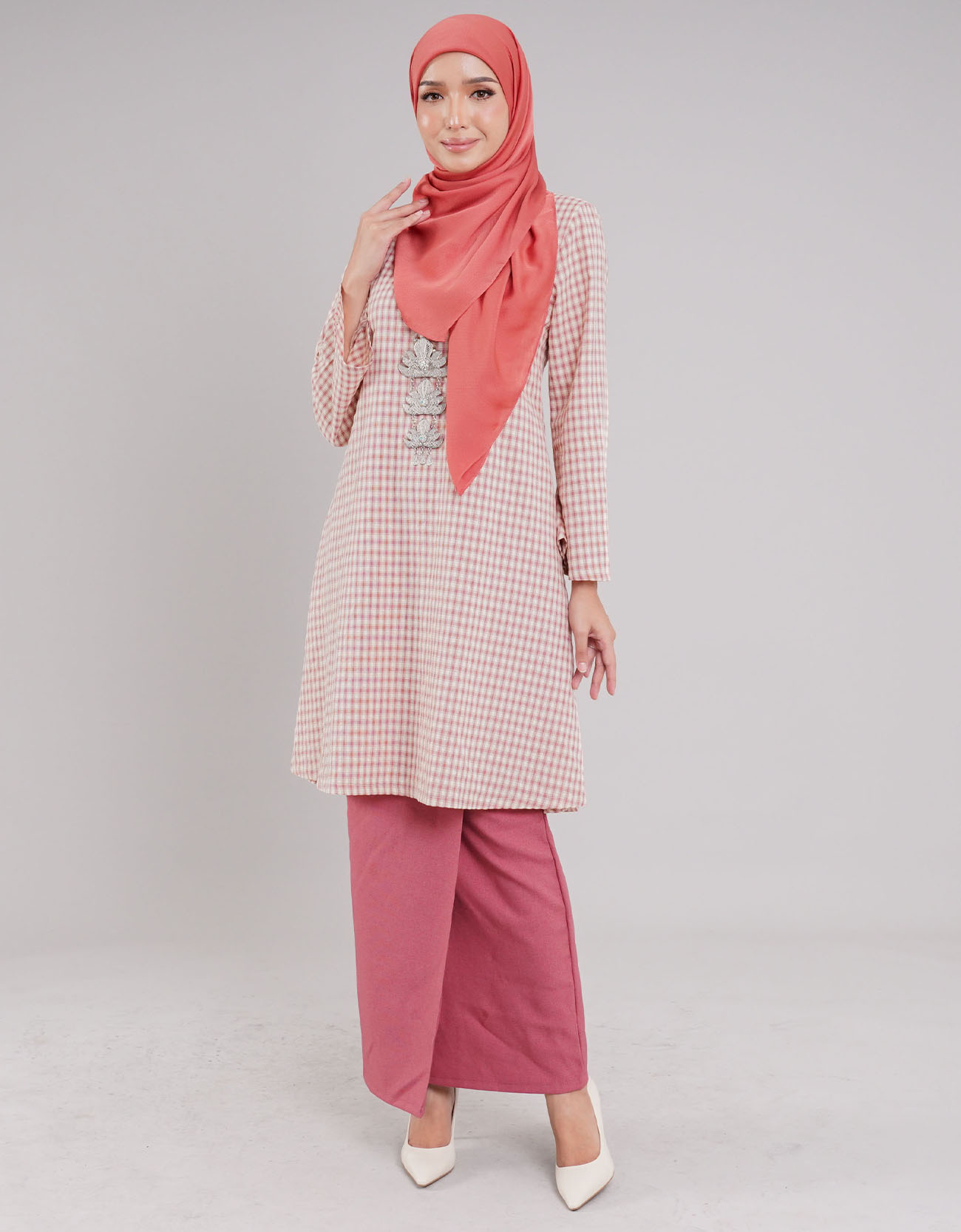 Puspa Kurung Riau Adult - 02 Pink