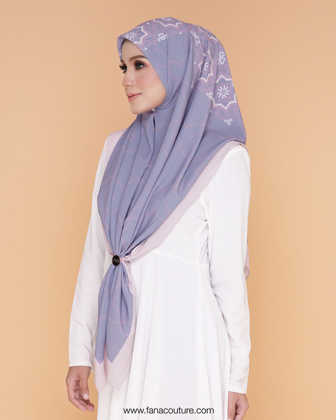 Qisya Bawal Batik - 05 Grayish Violet