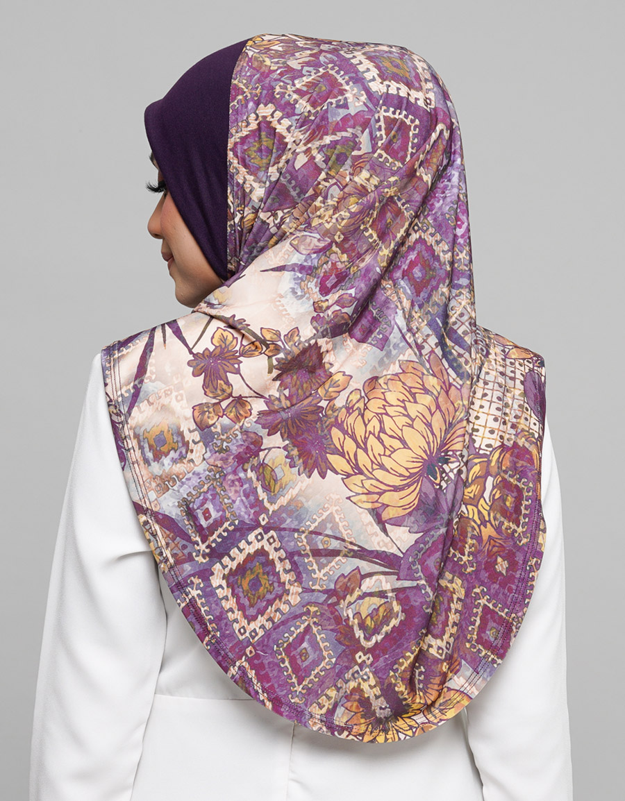 Express Hijab Damia Signature 01 PurplePrime