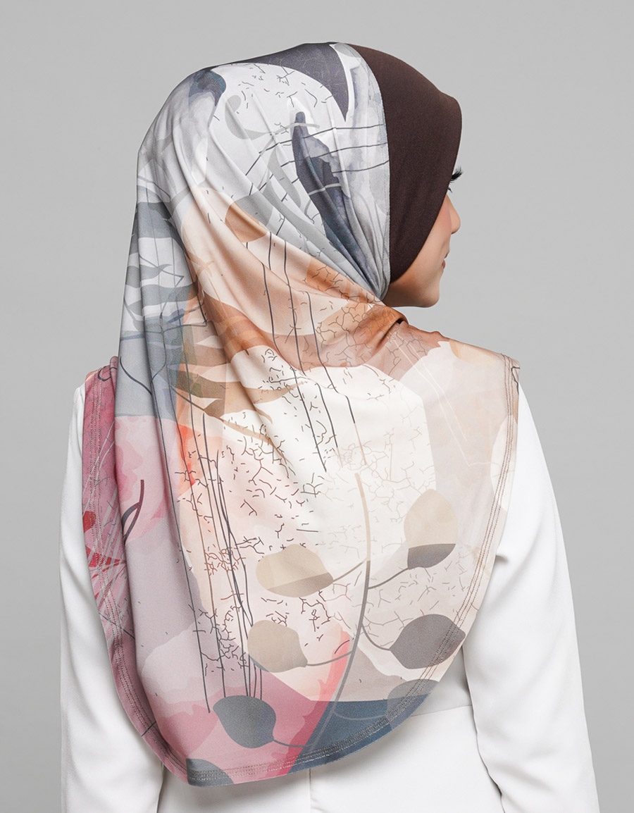 Express Hijab Damia Signature 14 Edgy Petals