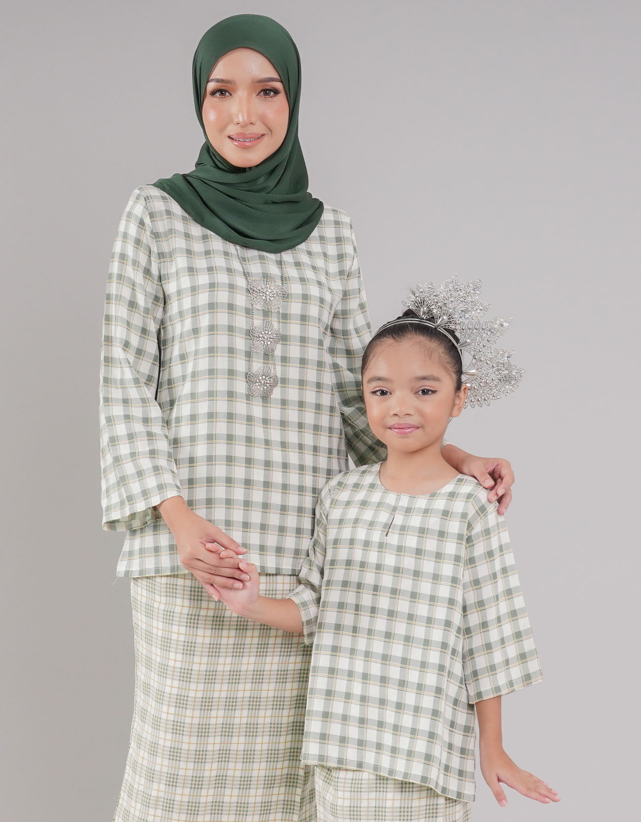 Kasturi Kurung Kedah Adult - 03 Green