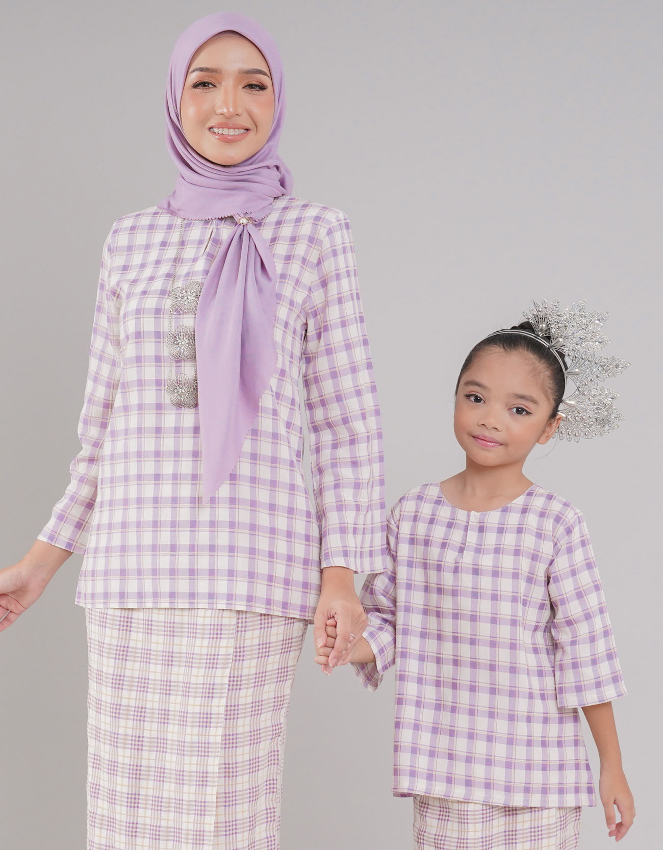 Kasturi Kurung Kedah Adult - 01 Purple