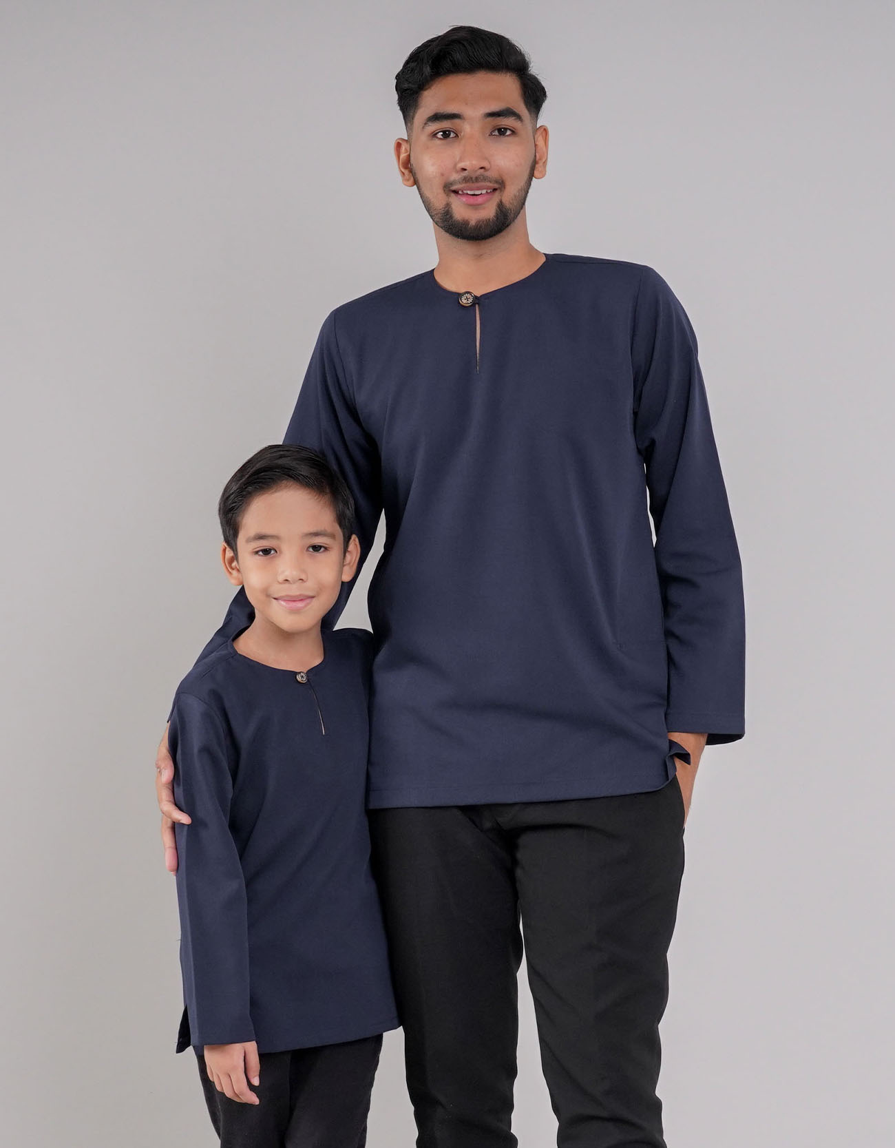 Kurta Furqan Adult - 04 Navy Blue