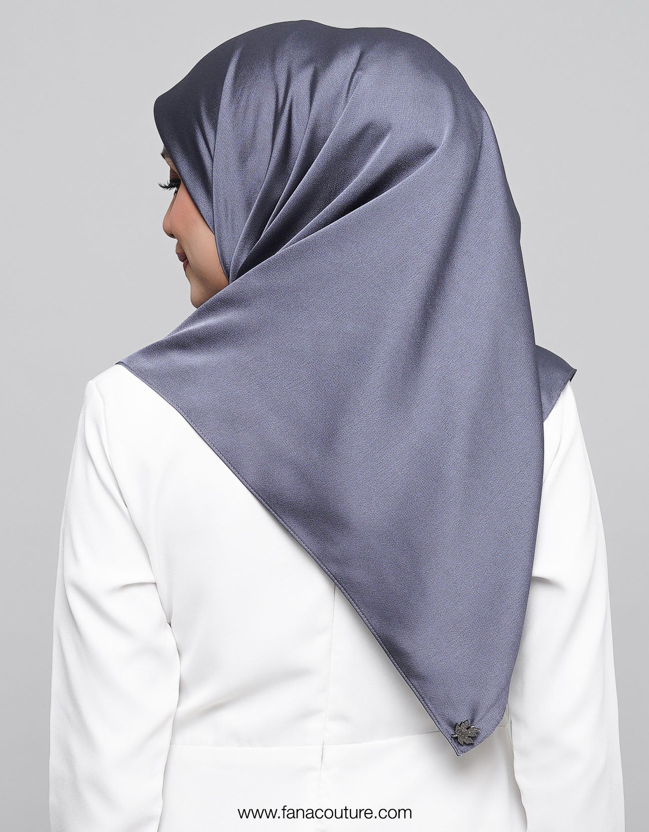 Yuki Bawal Satin - 03 Aegean Blue