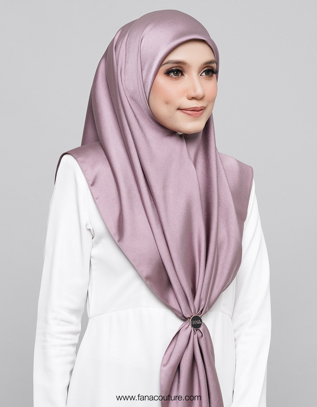 Yuki Bawal Satin - 07 Antique Mauve