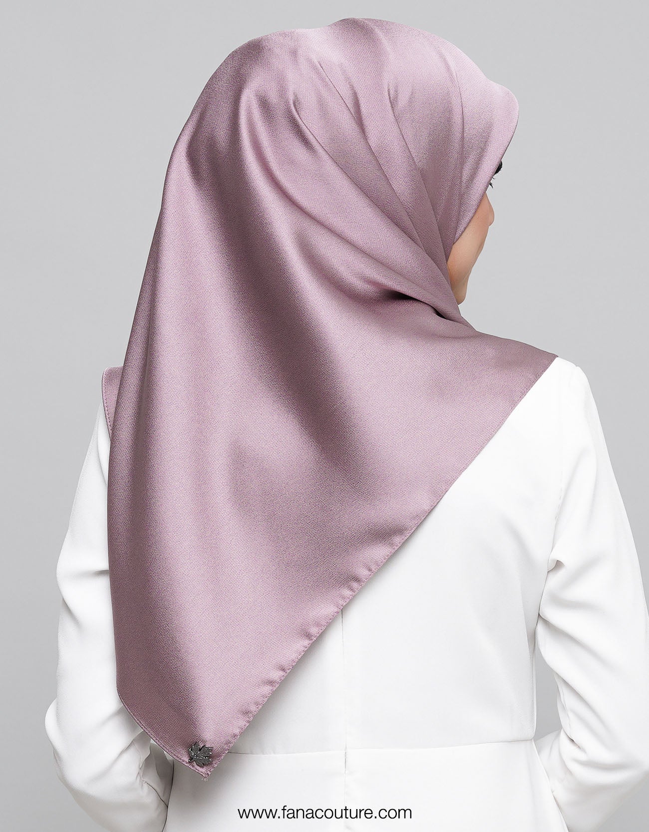 Yuki Bawal Satin - 07 Antique Mauve