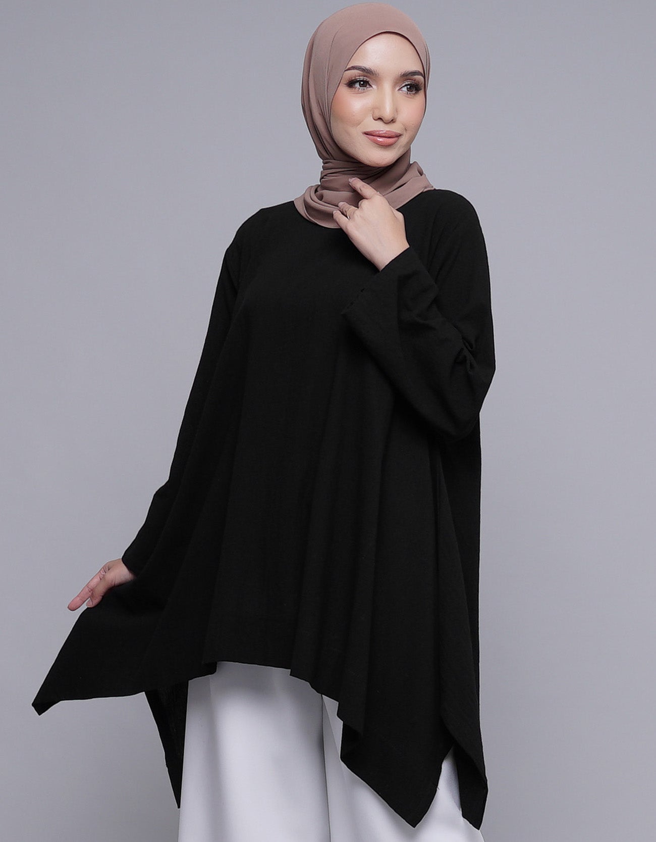 Lily Blouse Cotton Loose Ironless