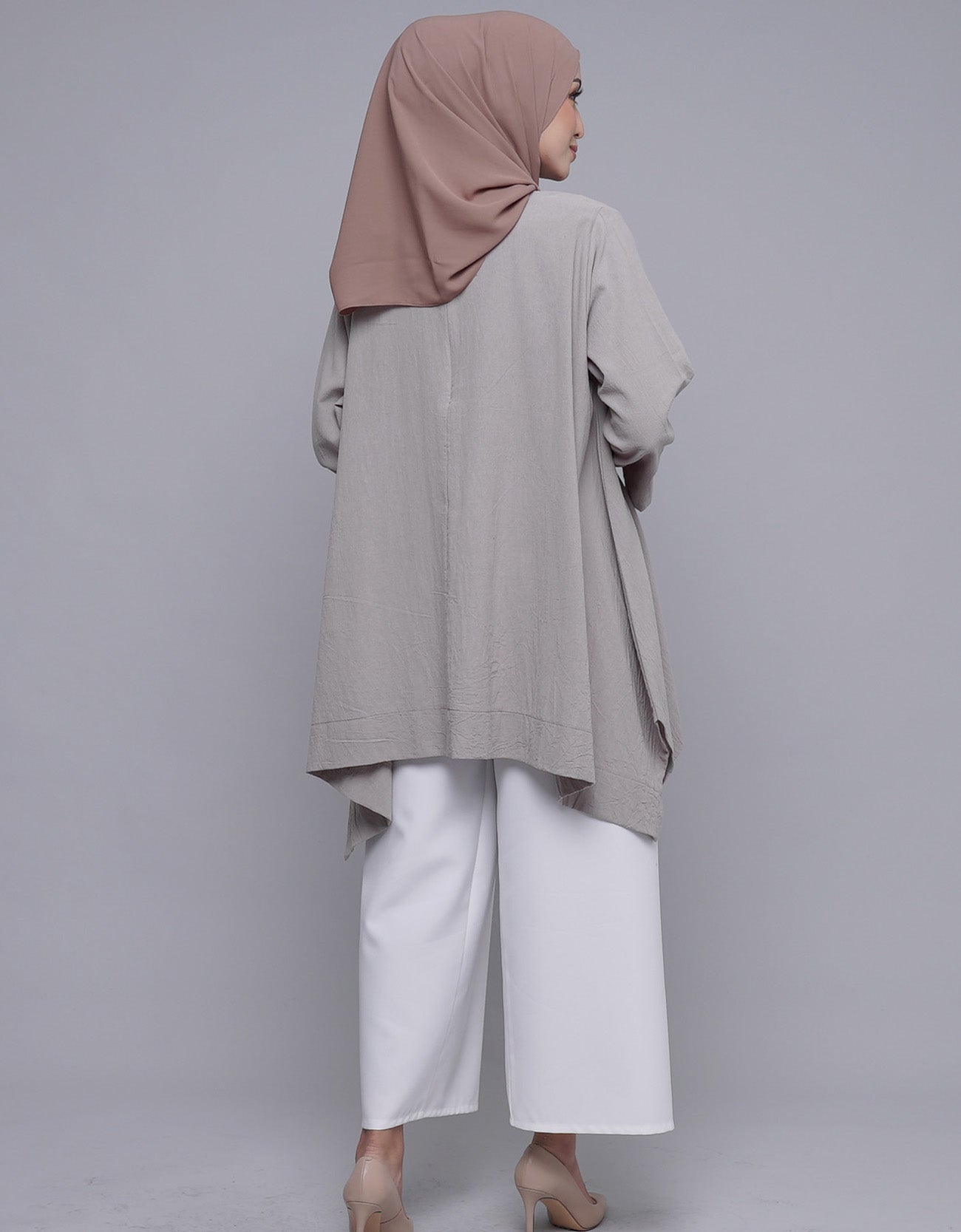 Lily Blouse Cotton Loose Ironless