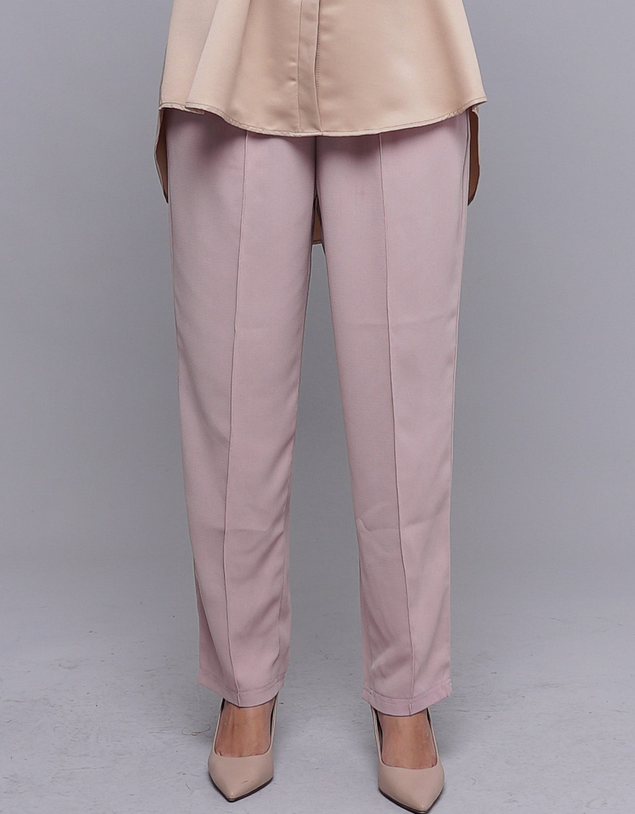 Fiska Pants High Waisted Tapered Pants