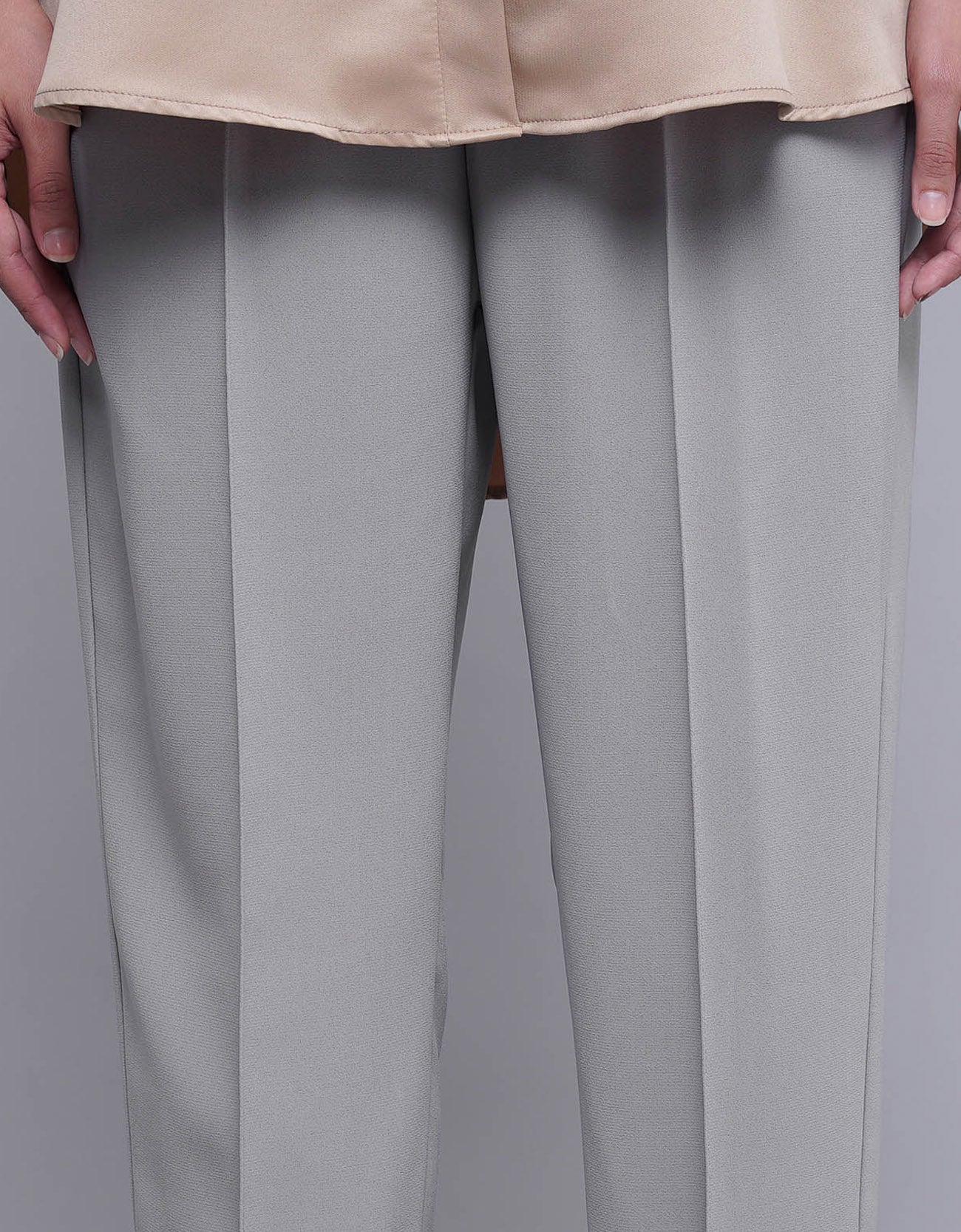 Fiska Pants High Waisted Tapered Pants