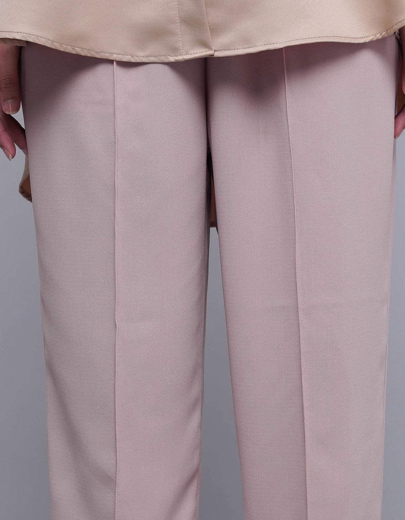 Fiska Pants High Waisted Tapered Pants