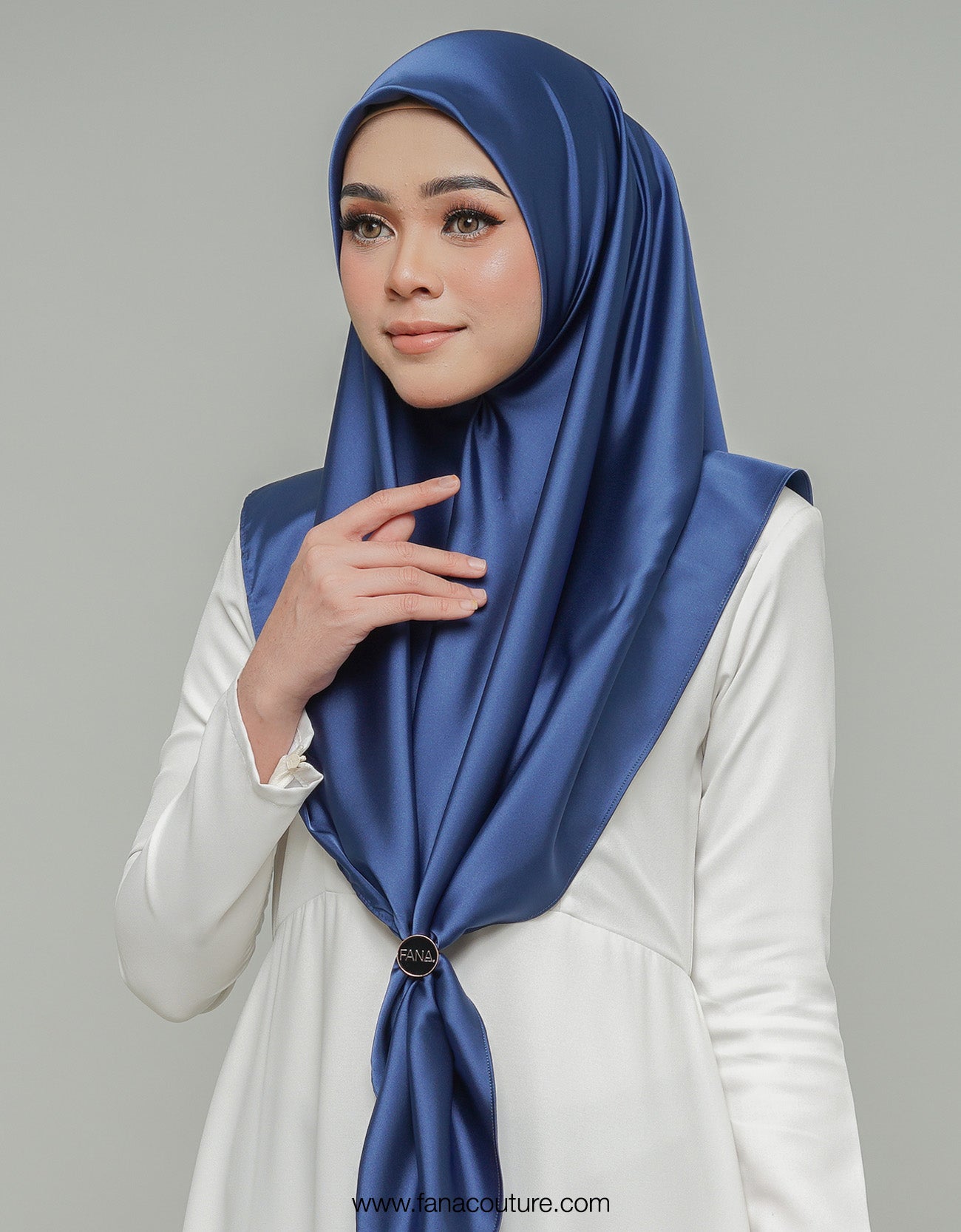 Haayu Bawal Satin - 08 Blue