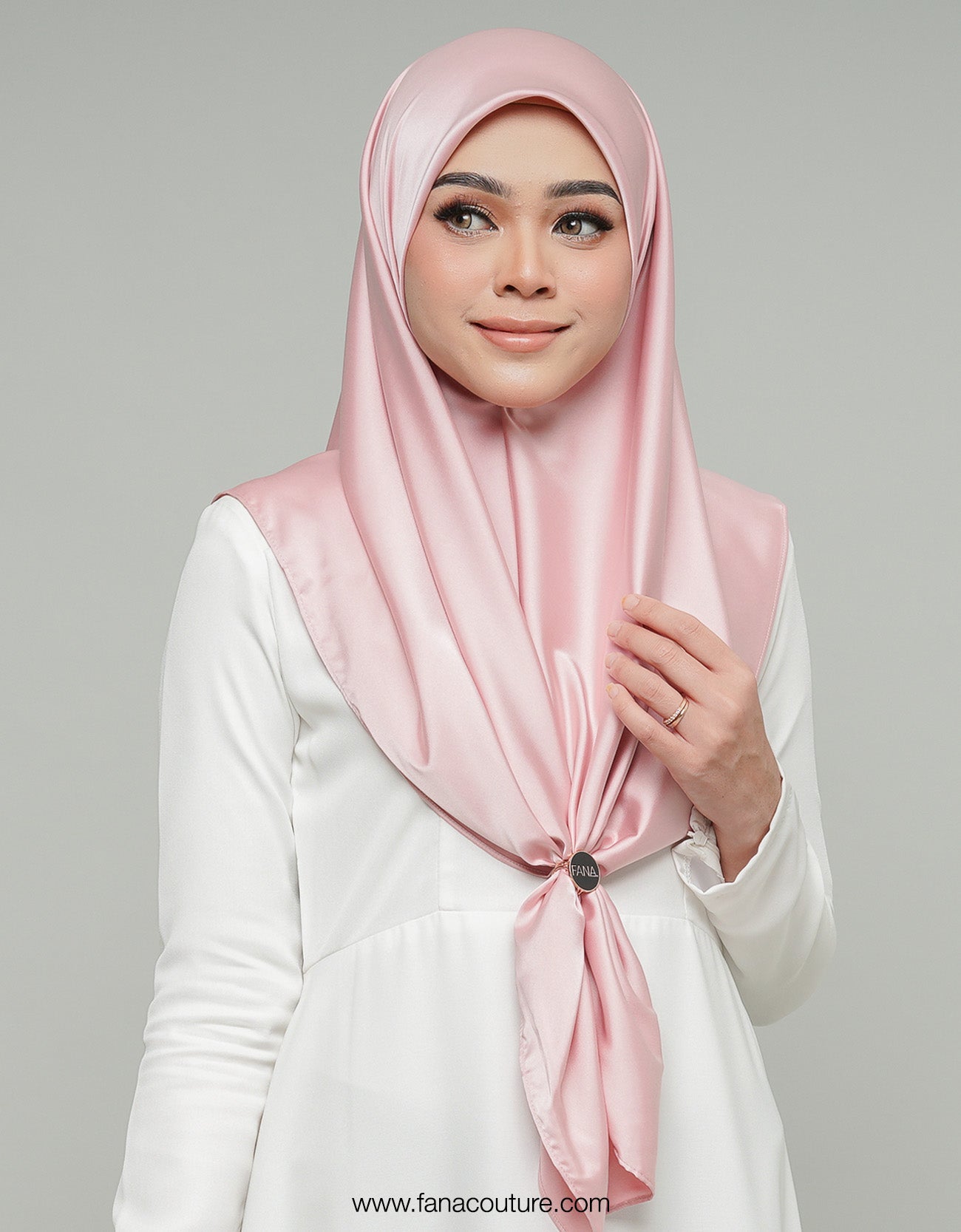 Haayu Bawal Satin - 11 Flamingo Pink