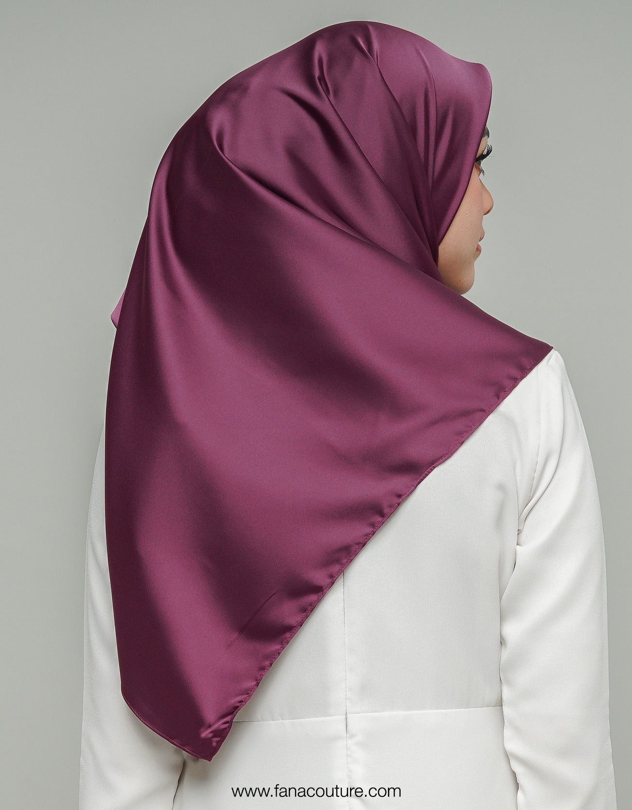 Haayu Bawal Satin - 14 Mulberry