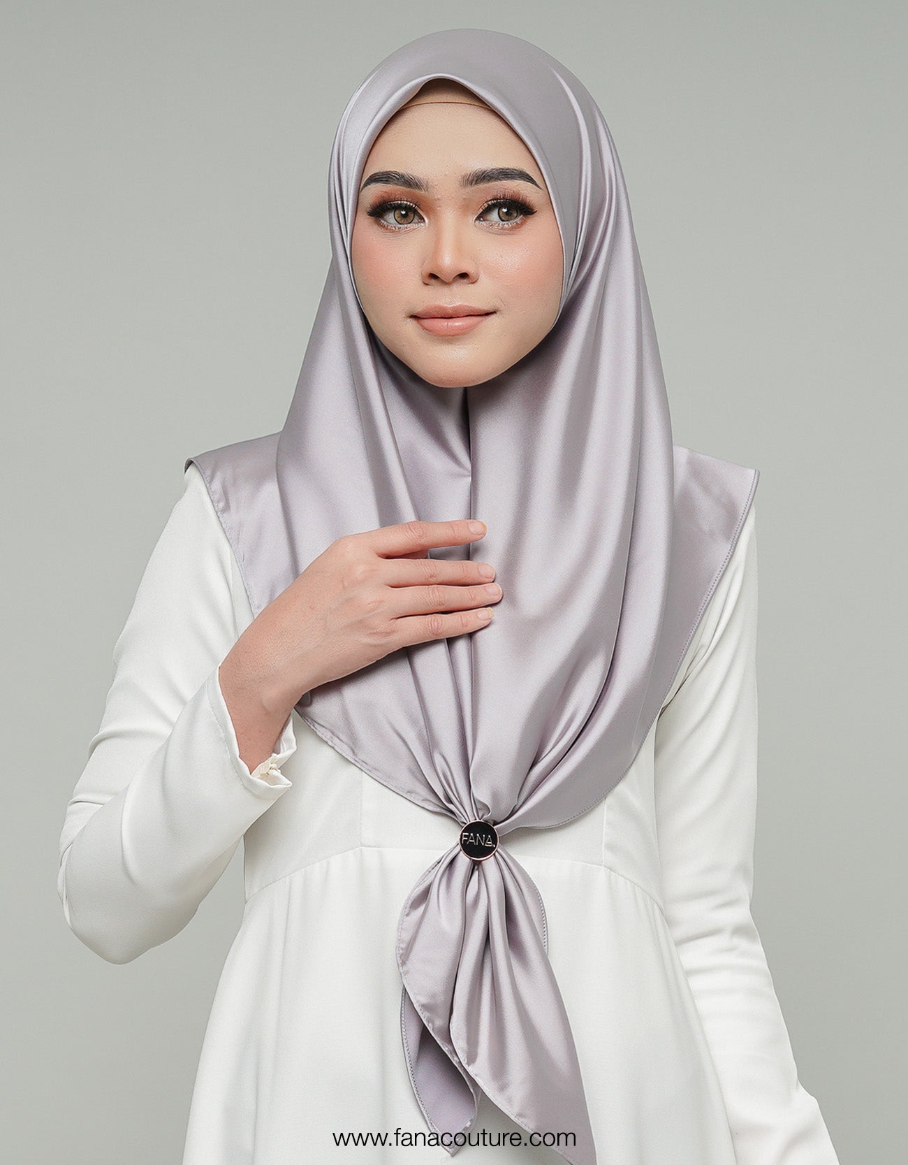 Haayu Bawal Satin - 20 Grey