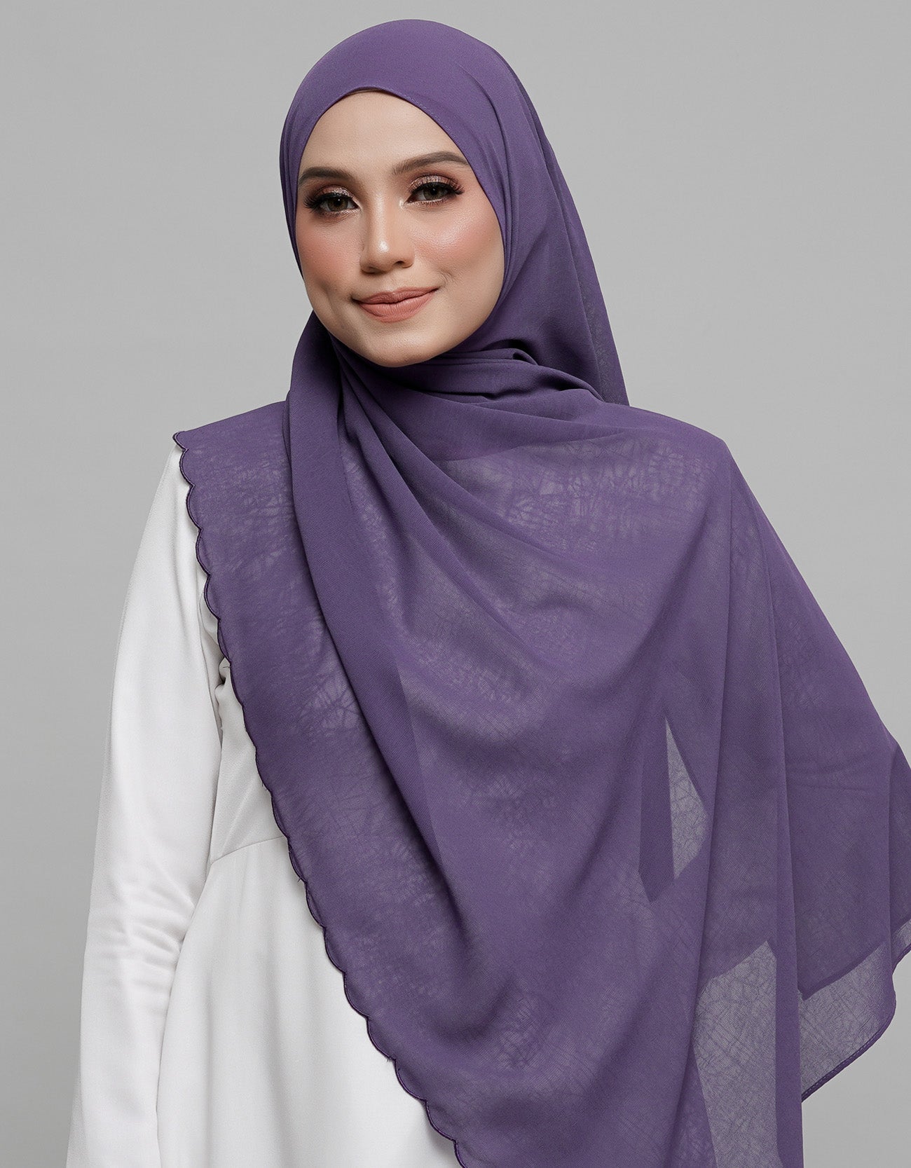 Helen Shawl Sulam - 01 Brinjal