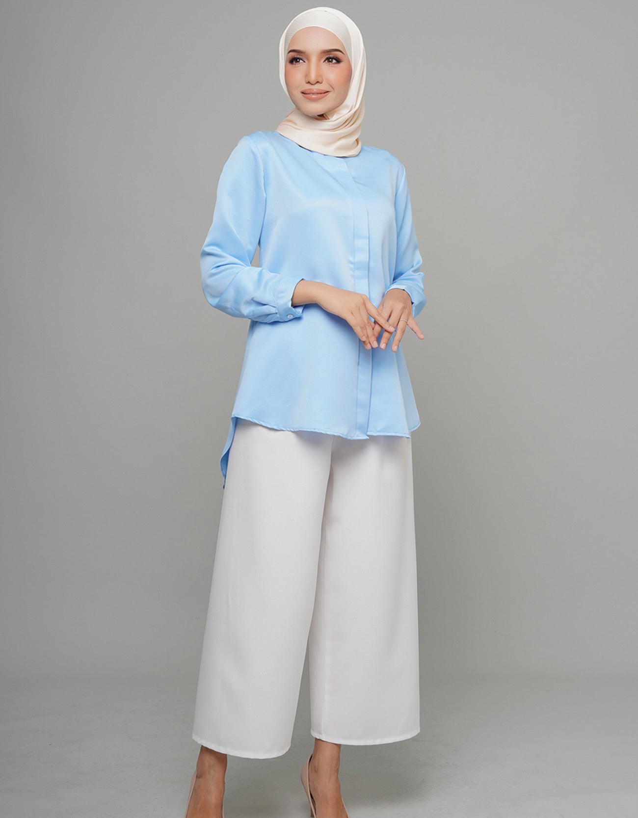 Kelly Blouse High Quality Satin